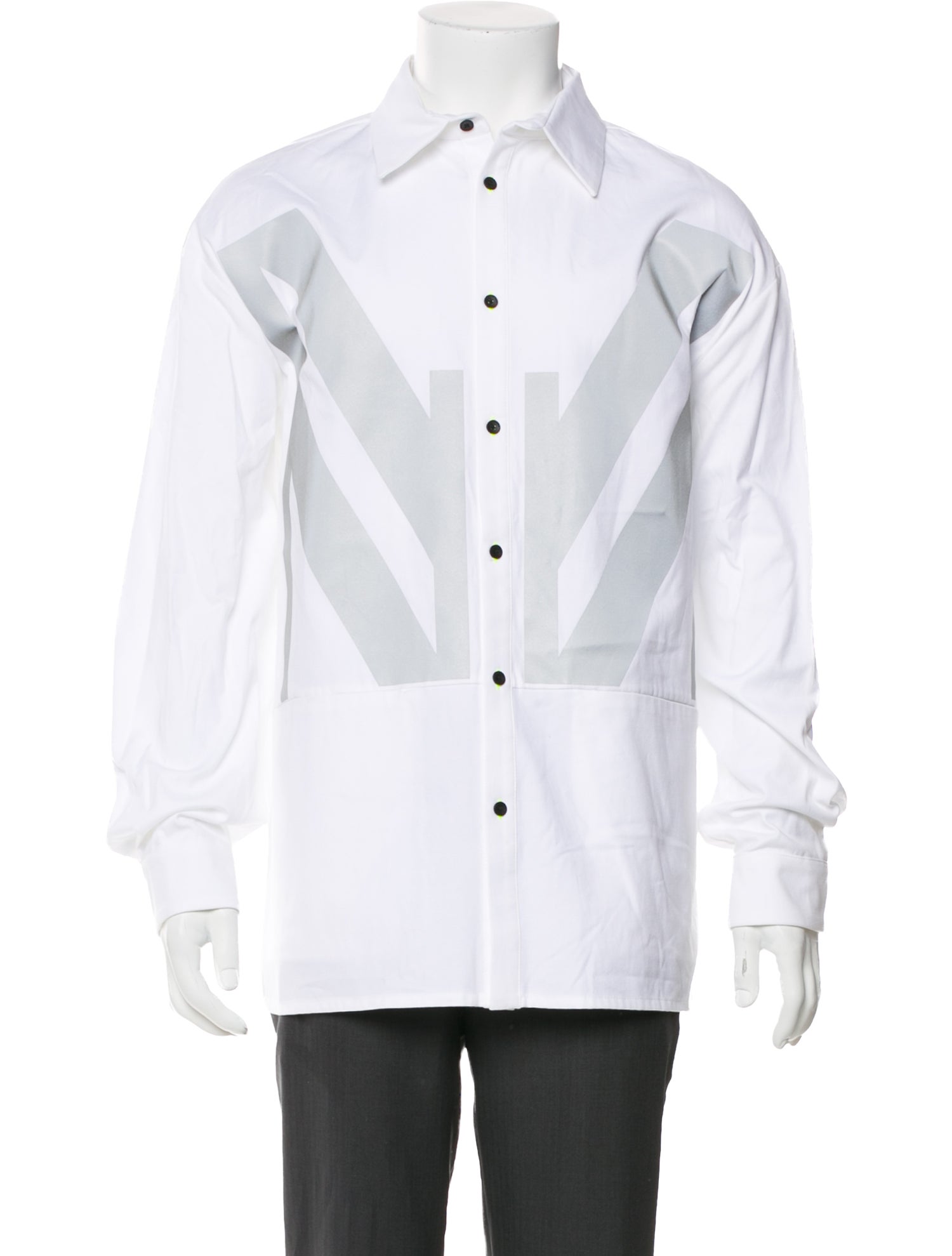 Marcell Von Berlin Graphic Print Long Sleeve Shirt w/ Tags