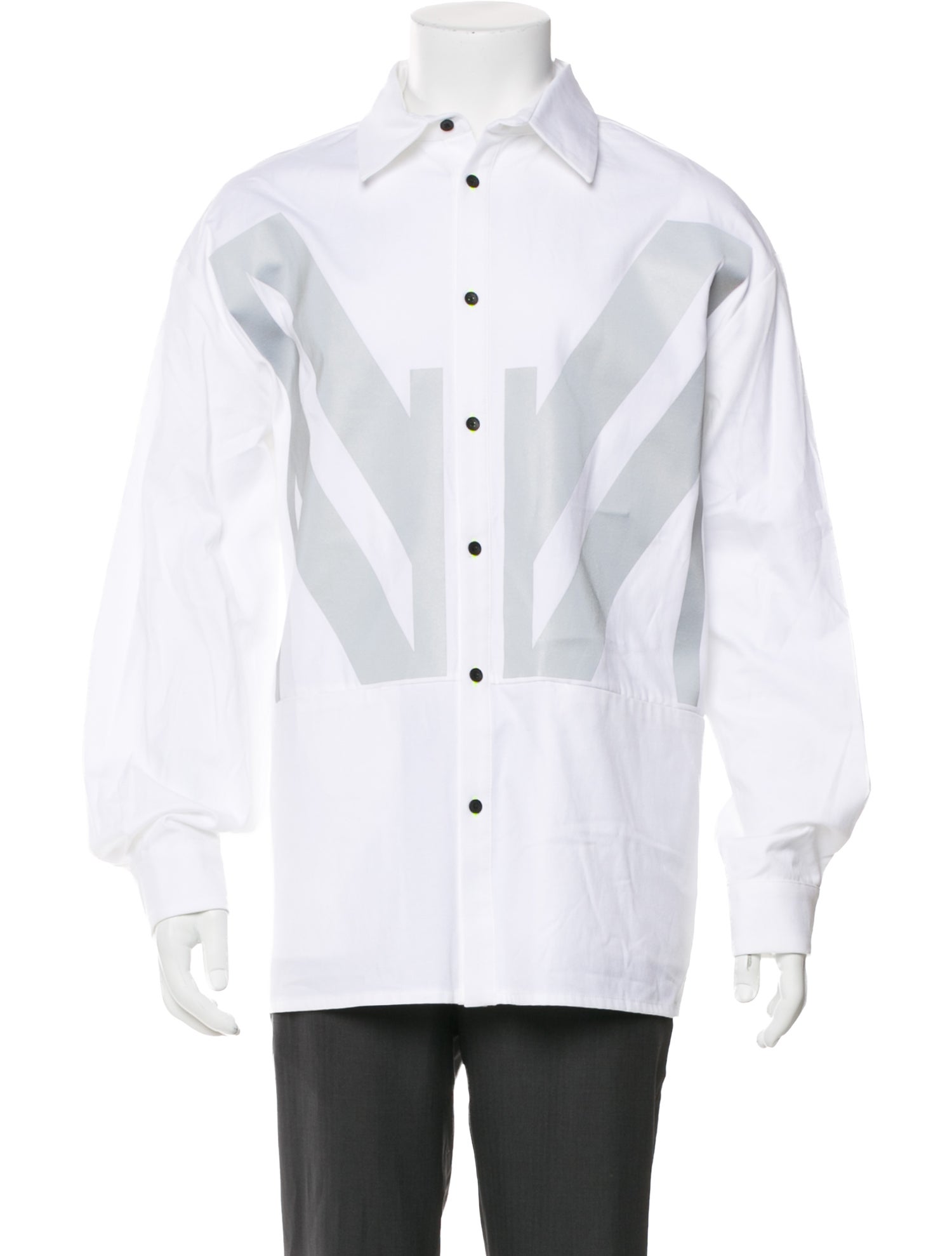 Marcell Von Berlin Graphic Print Long Sleeve Shirt