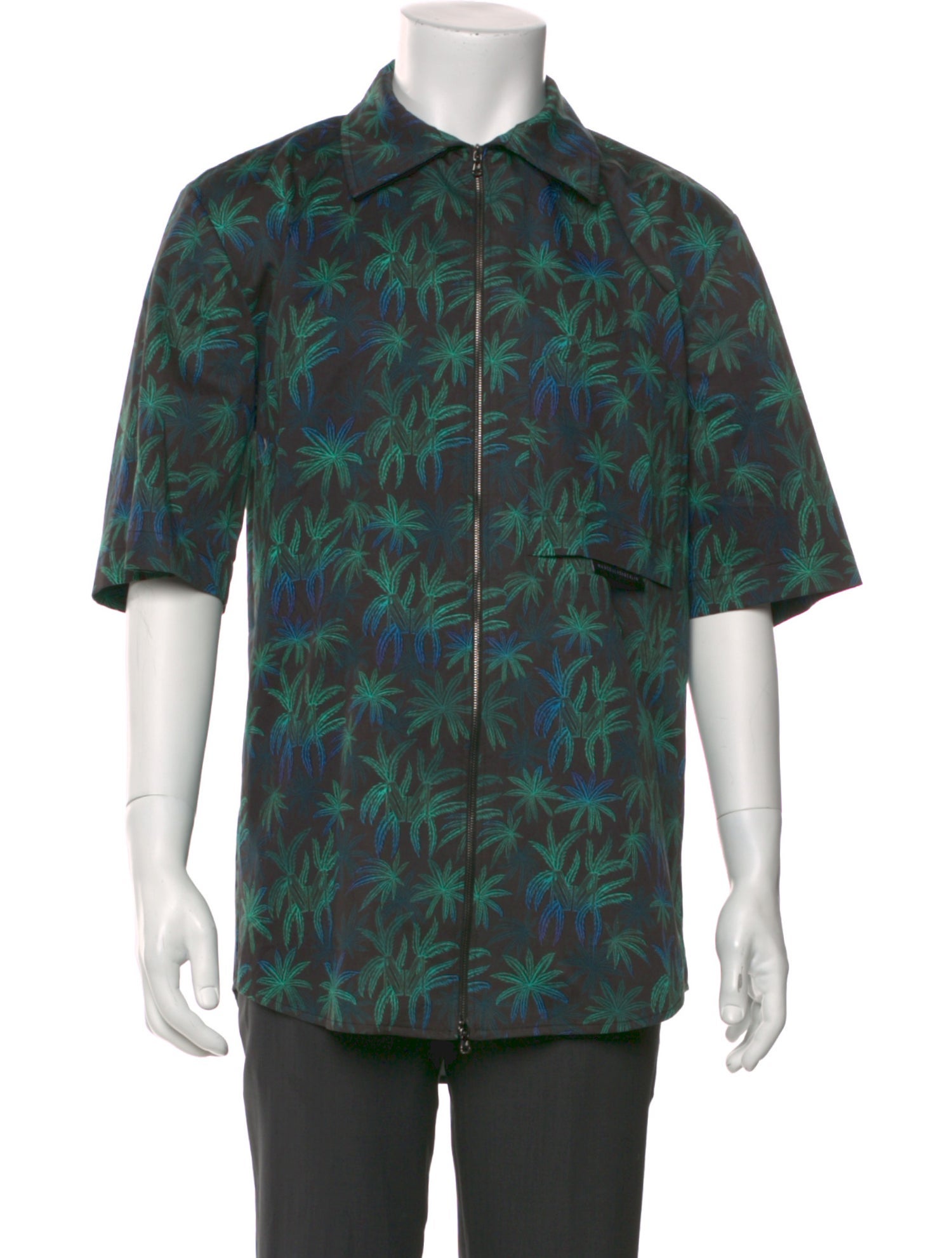 Marcell Von Berlin Floral Print Short Sleeve Shirt w/ Tags