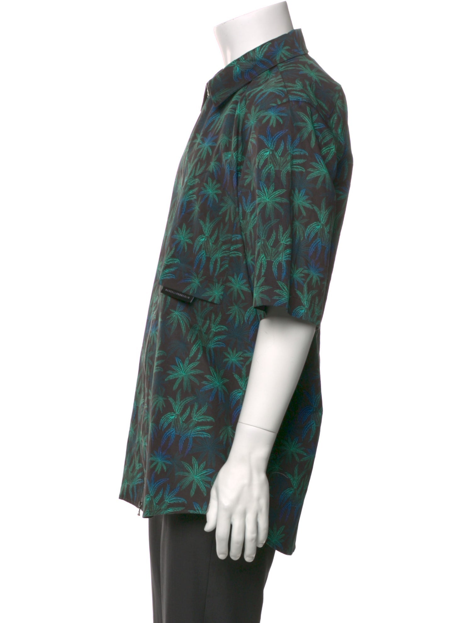 Marcell Von Berlin Floral Print Short Sleeve Shirt w/ Tags