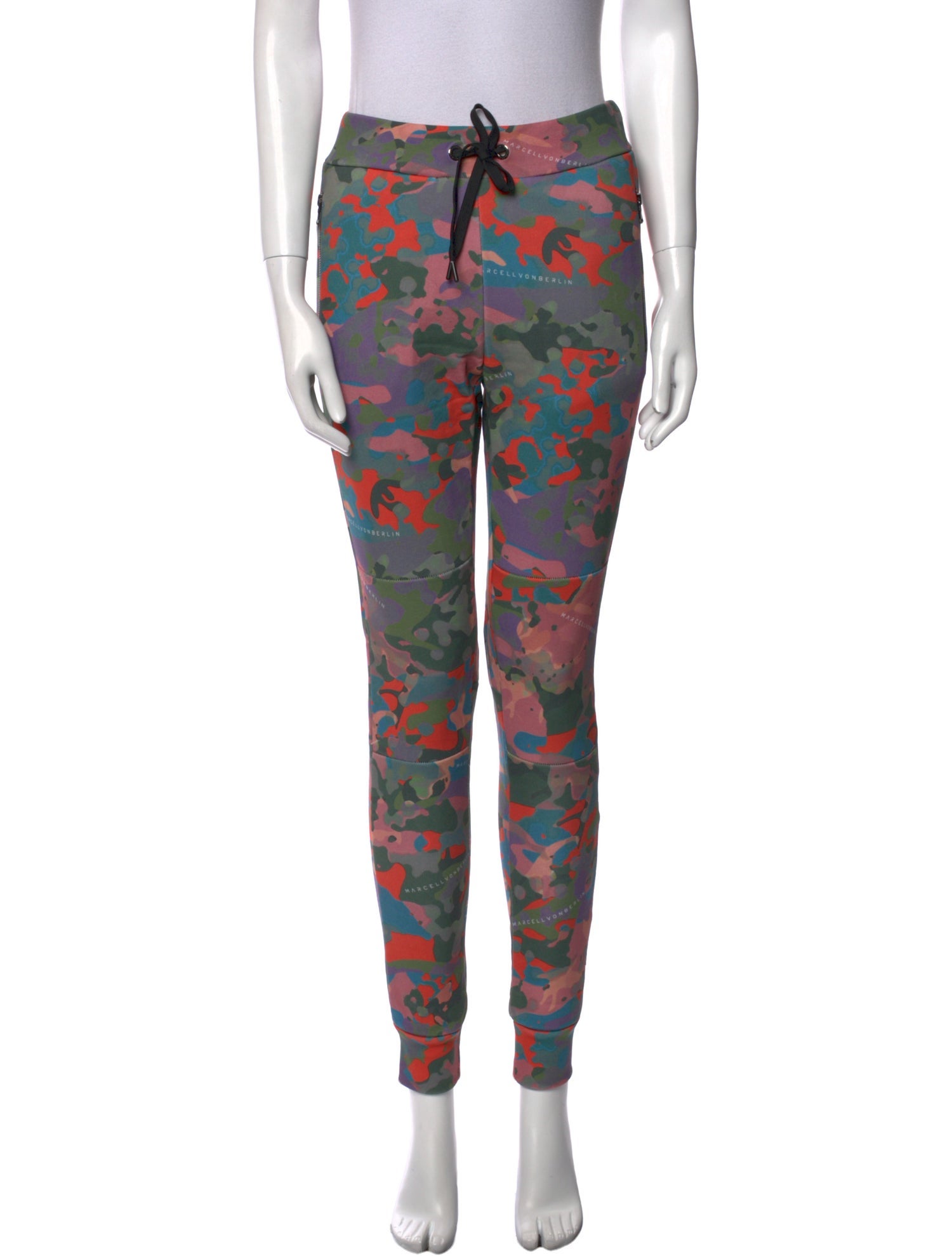 Marcell Von Berlin Printed Skinny Leg Pants
