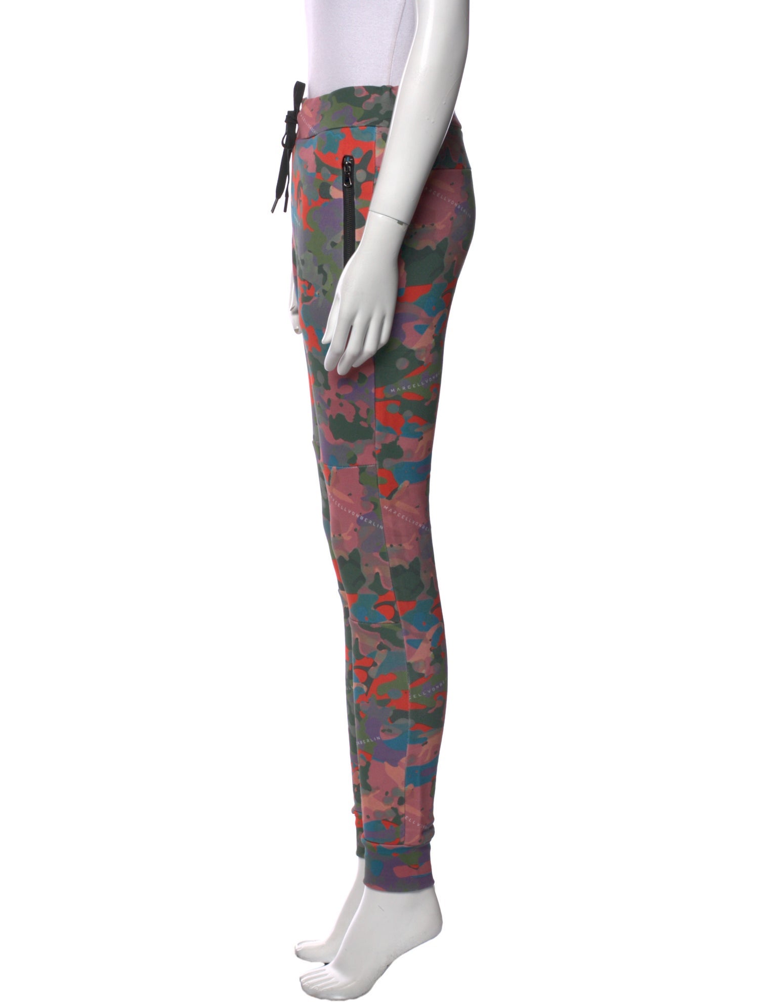Marcell Von Berlin Printed Skinny Leg Pants