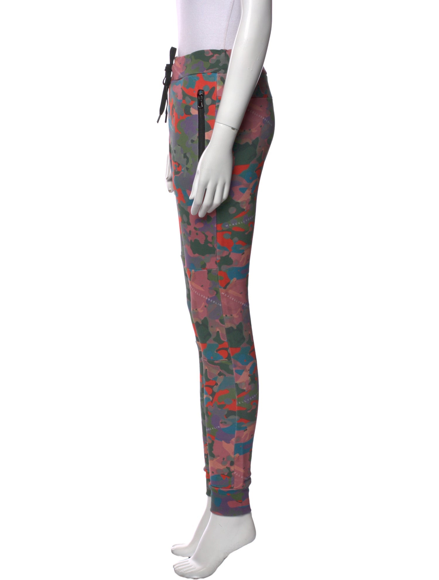 Marcell Von Berlin Printed Skinny Leg Pants