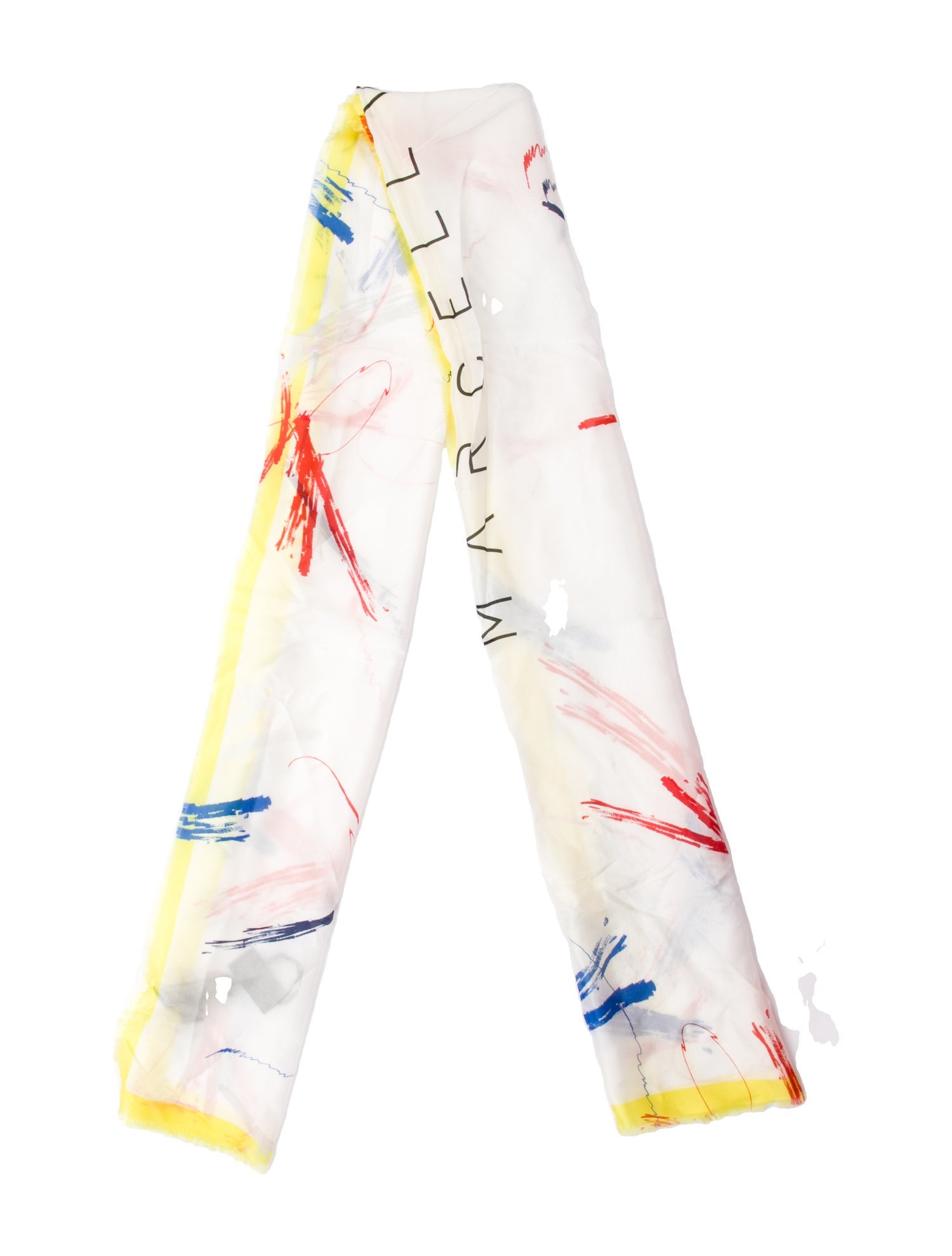 Marcell Von Berlin Silk Printed Scarf w/ Tags