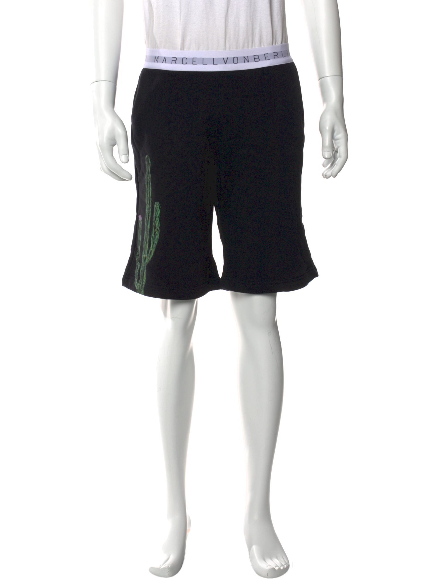 Marcell Von Berlin Croc Embossed Jogger Shorts w/ Tags