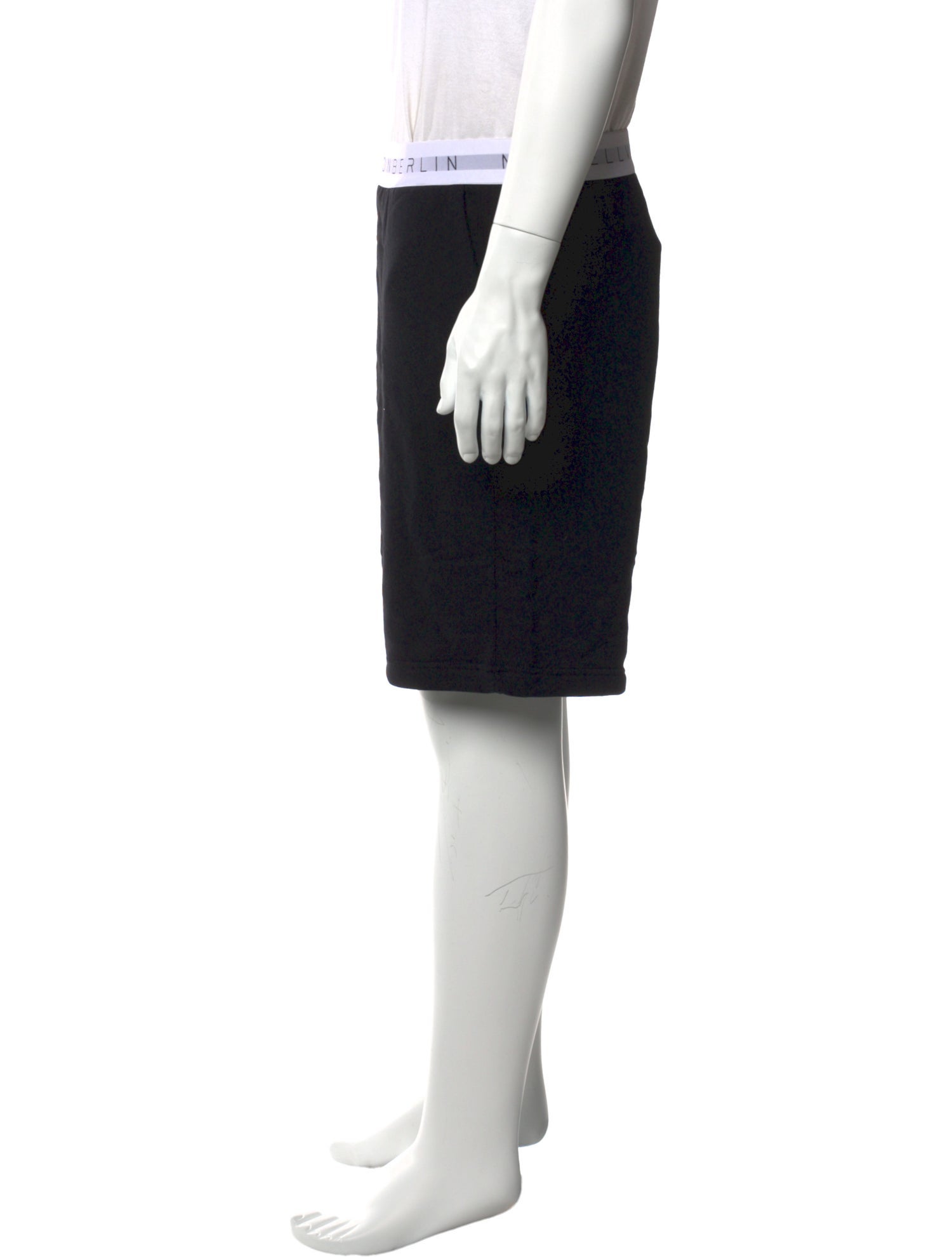 Marcell Von Berlin Croc Embossed Jogger Shorts w/ Tags