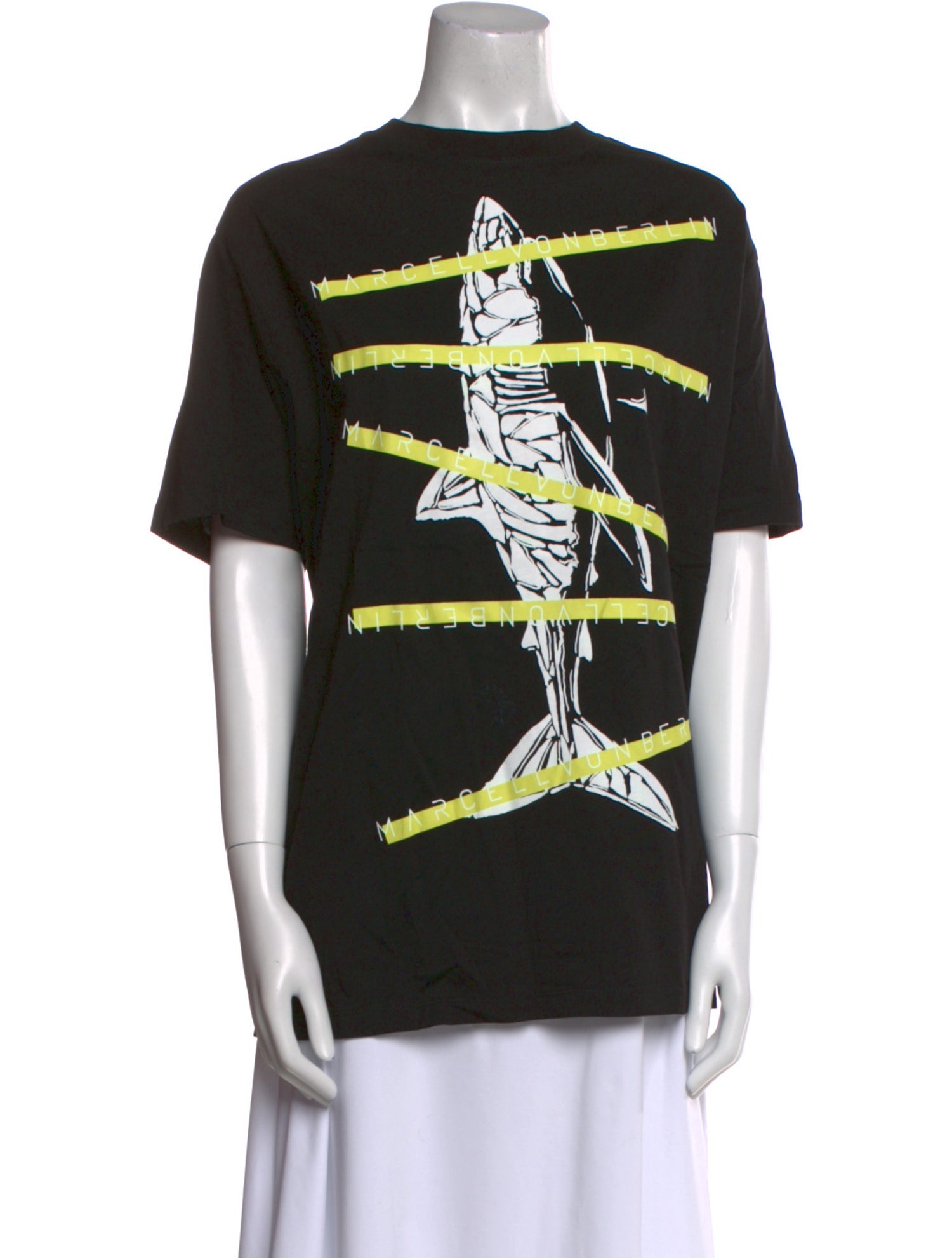 Marcell Von Berlin Graphic Print Crew Neck T-Shirt