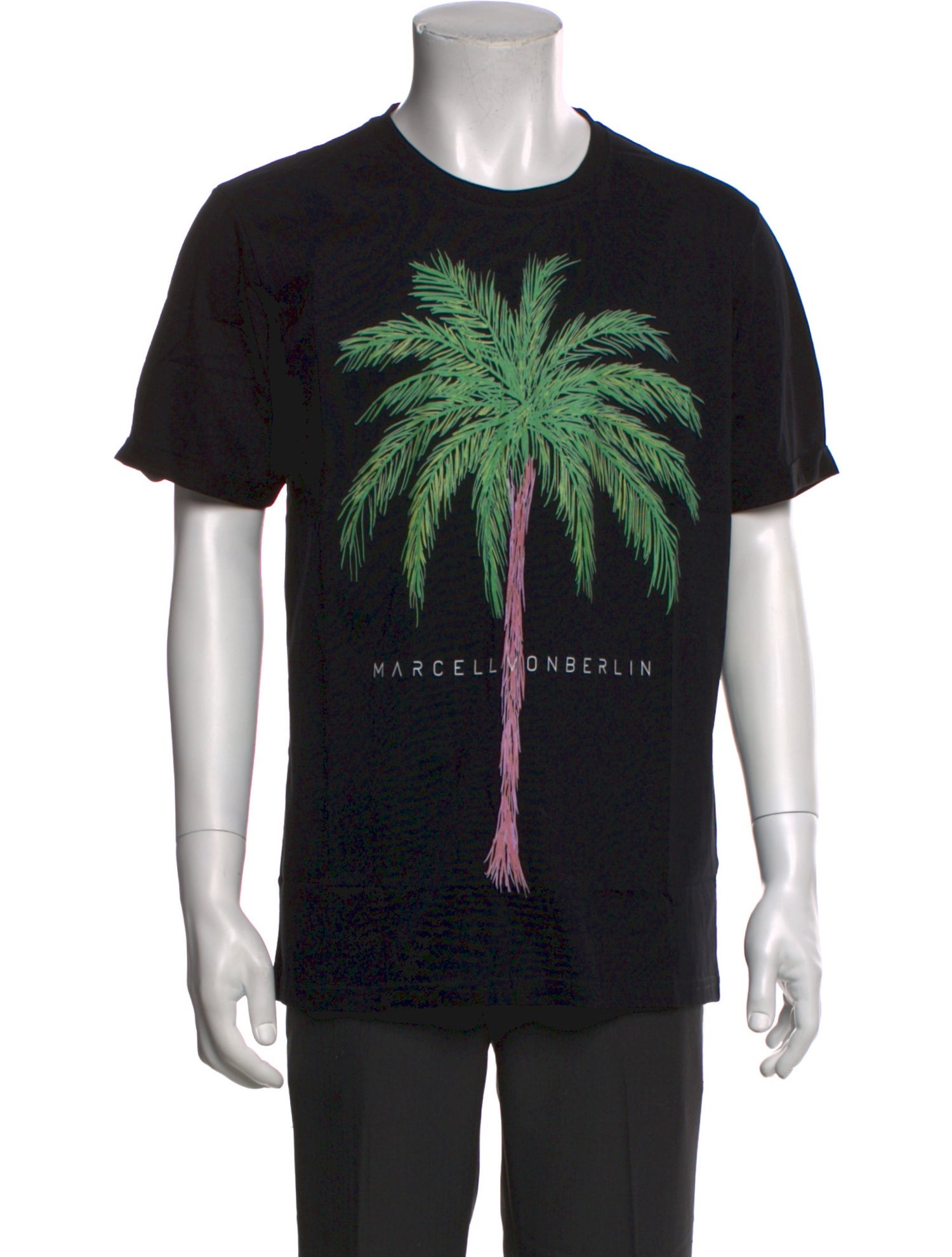 Marcell Von Berlin Graphic Print Crew Neck T-Shirt w/ Tags