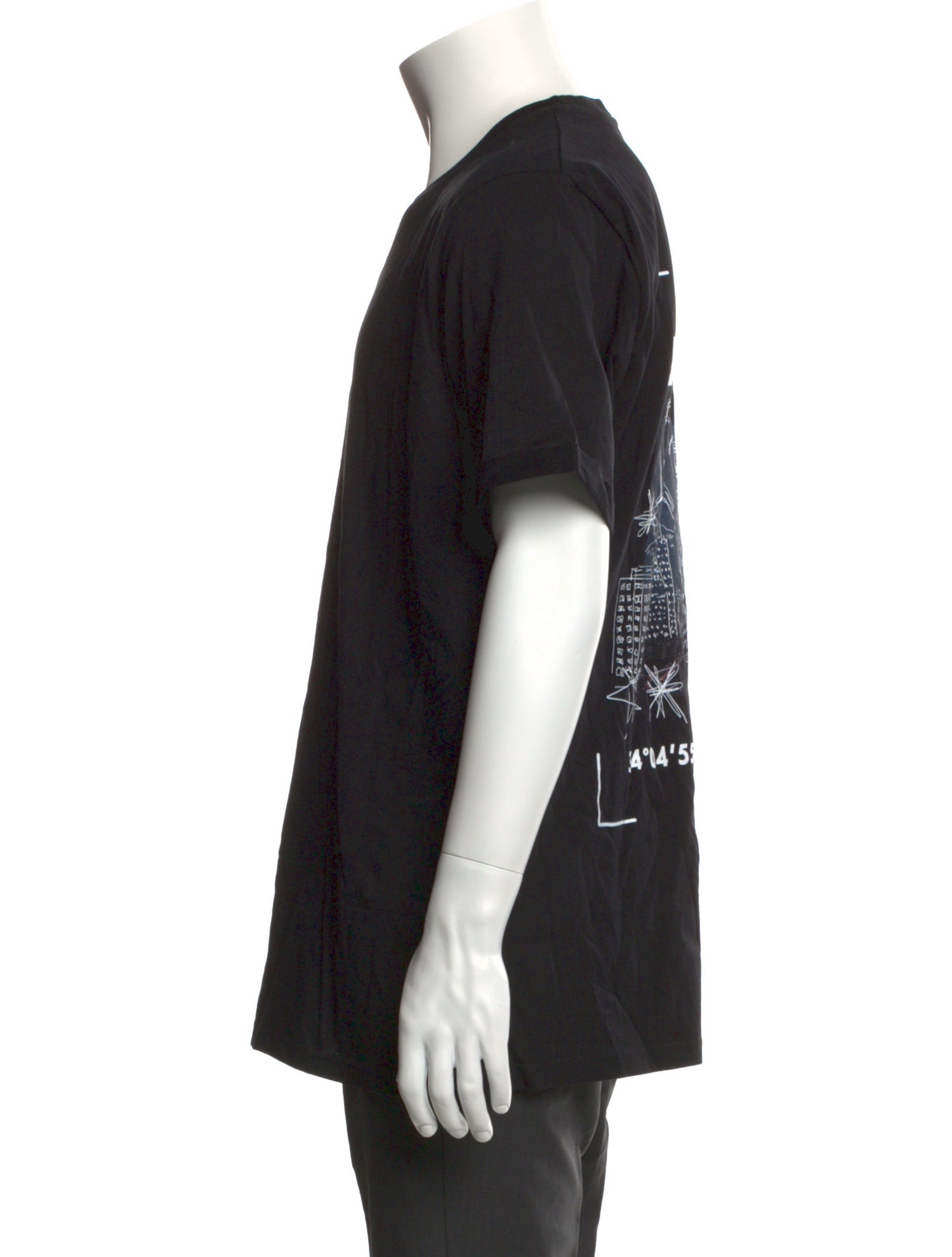 Marcell Von Berlin Graphic Print Crew Neck T-Shirt w/ Tags