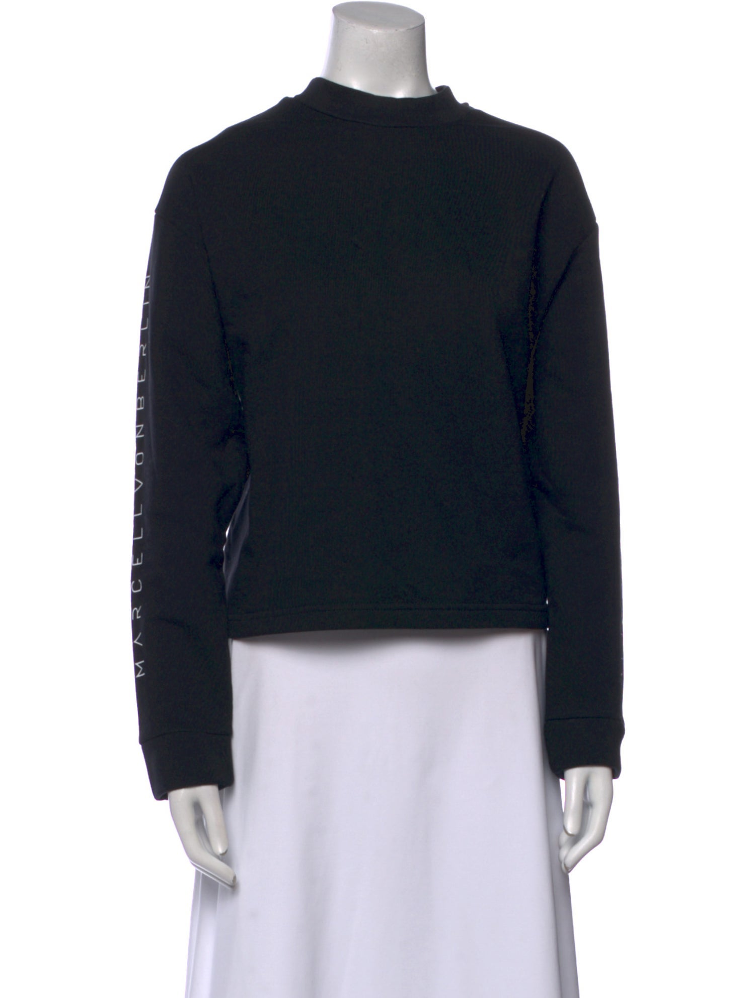 Marcell Von Berlin Mock Neck Long Sleeve Sweatshirt w/ Tags