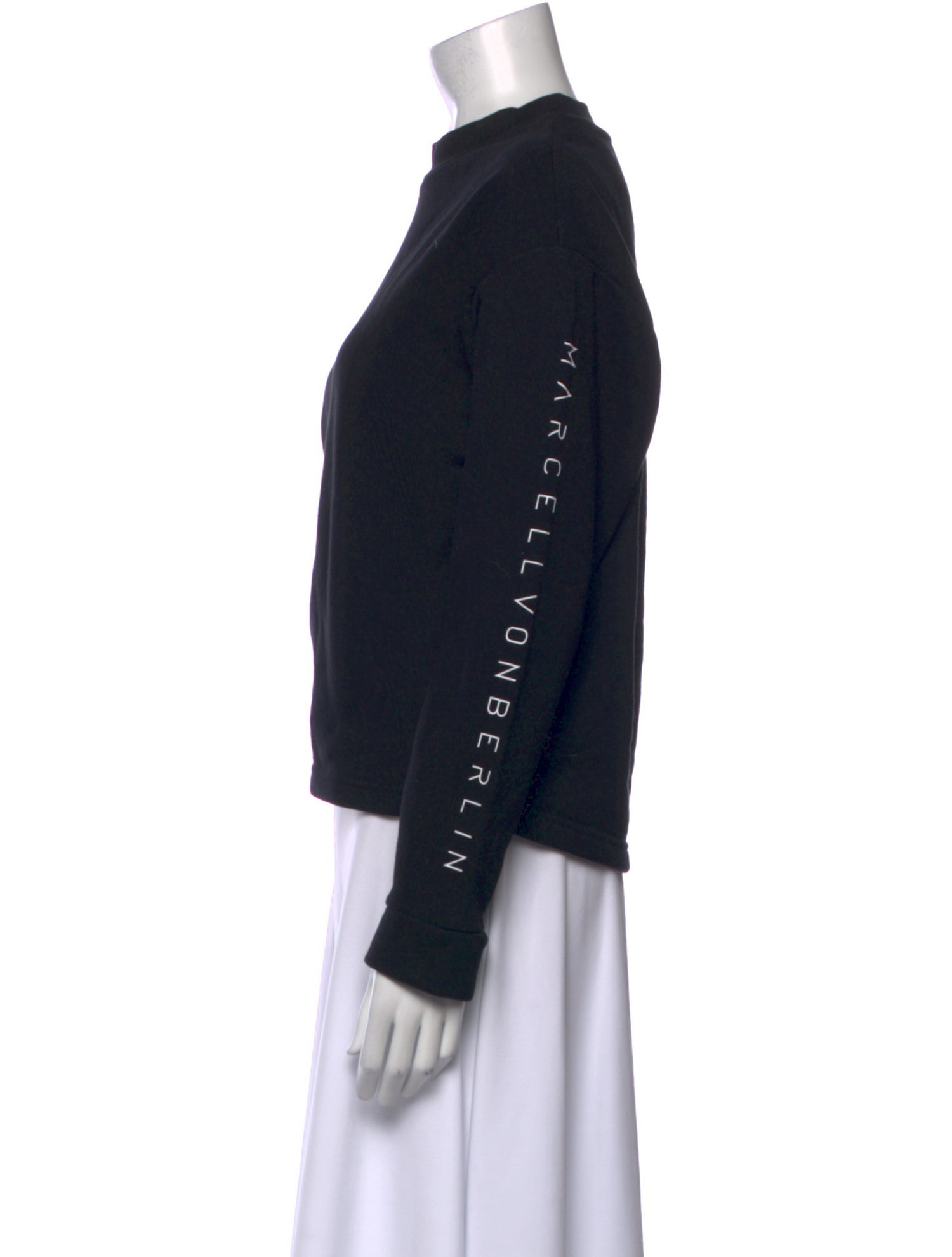 Marcell Von Berlin Mock Neck Long Sleeve Sweatshirt w/ Tags