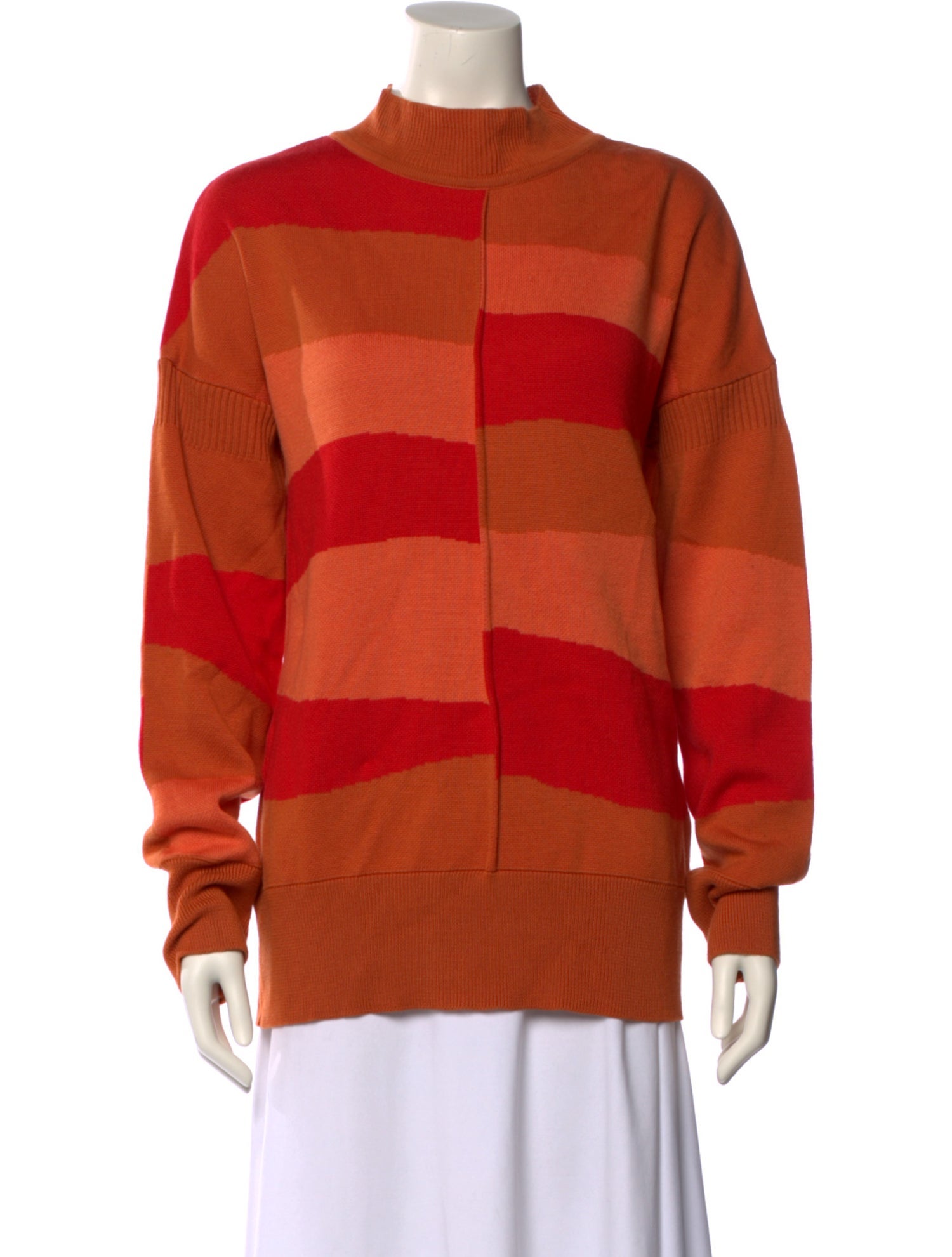 Marcell Von Berlin Virgin Wool Striped Sweater w/ Tags