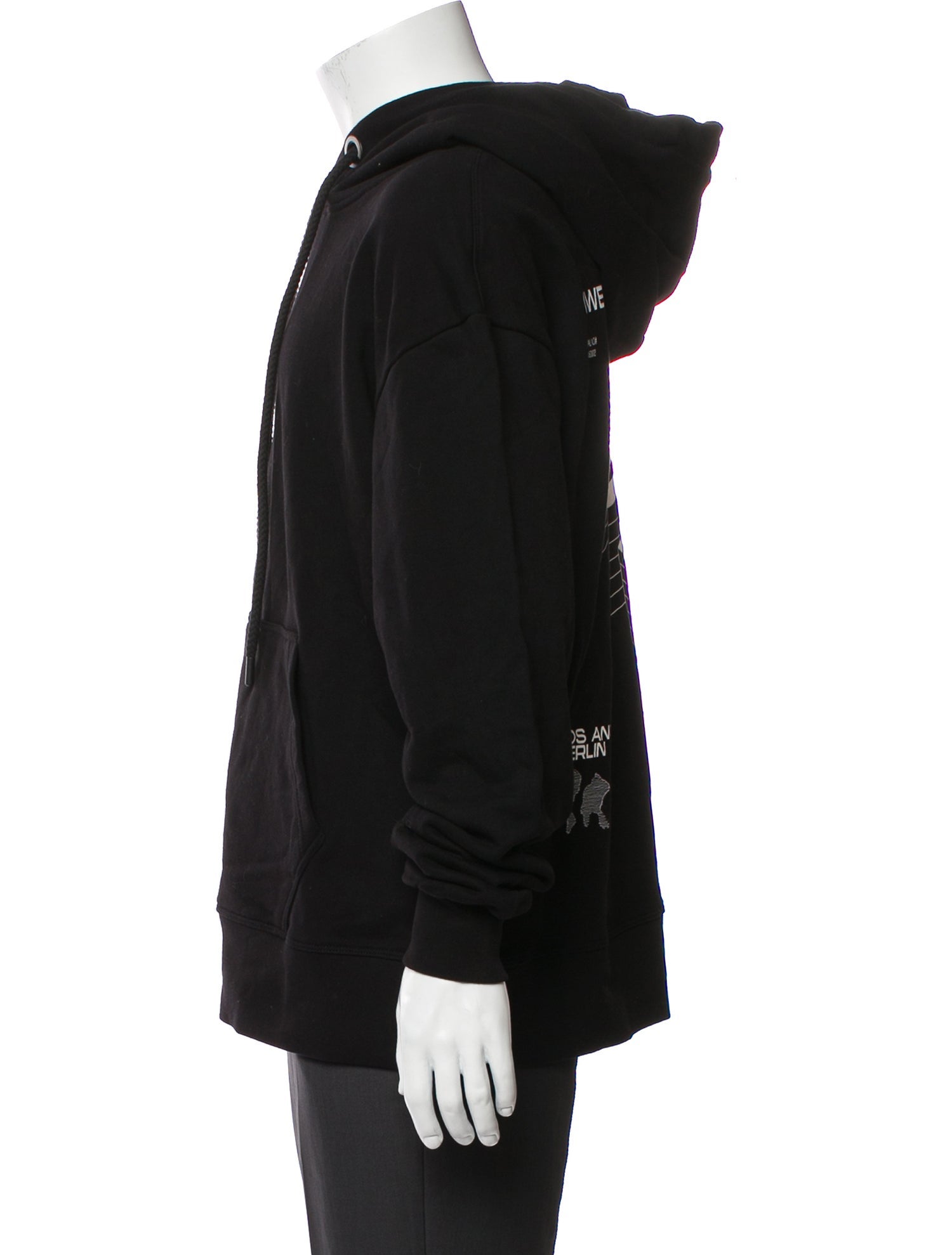 Marcell Von Berlin Graphic Print Crew Neck Hoodie