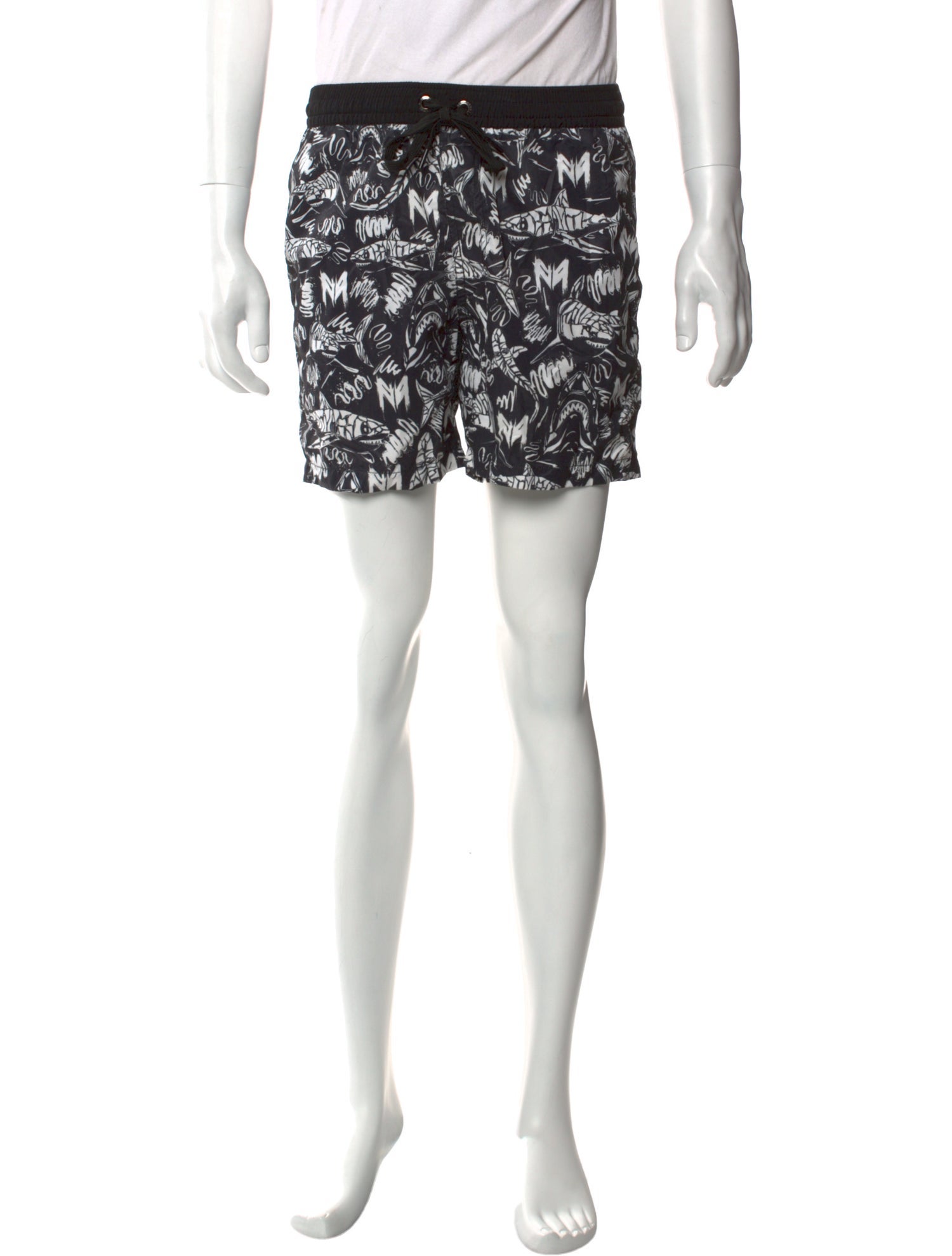 Marcell Von Berlin Printed Swim Trunks w/ Tags
