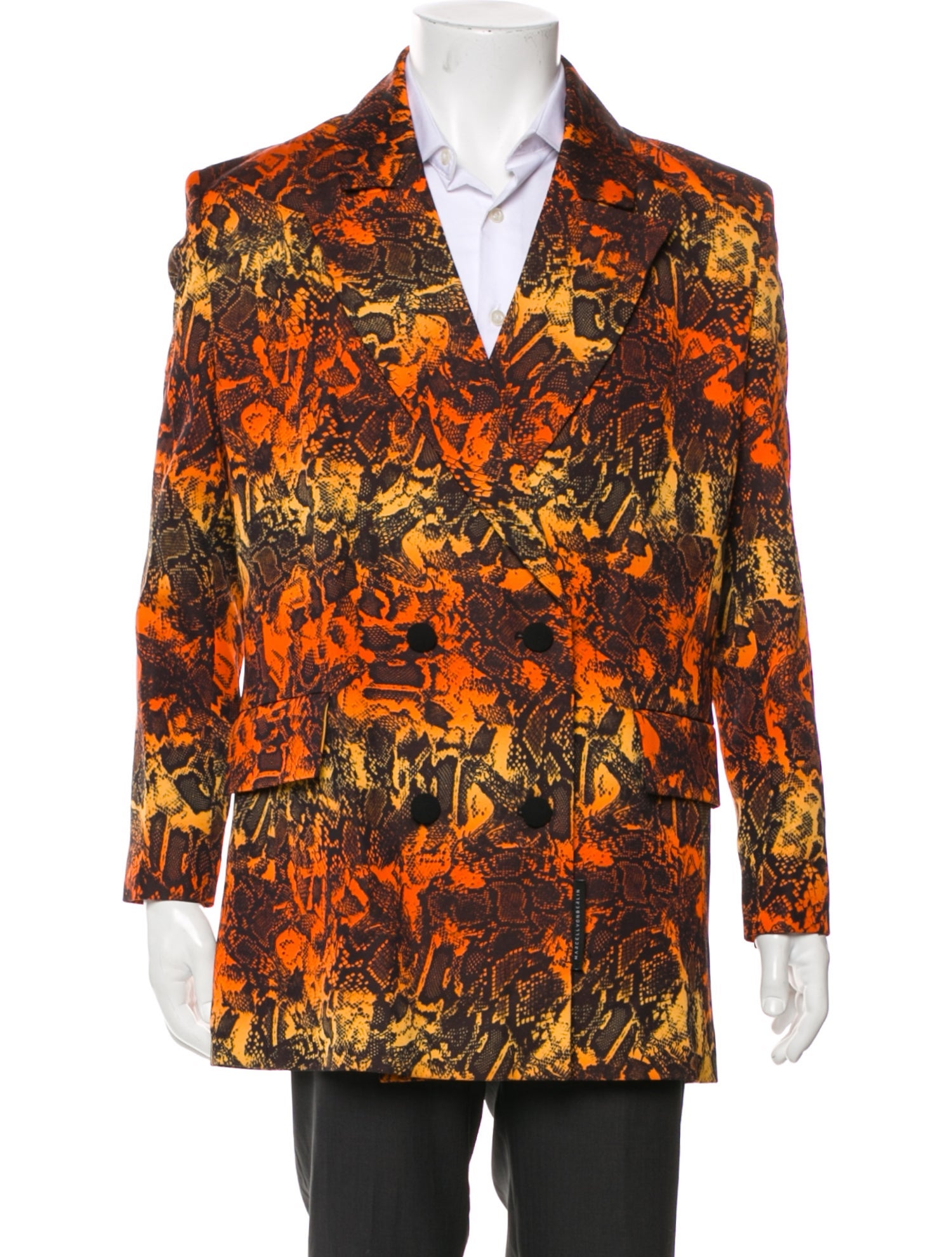 Marcell Von Berlin Animal Print Blazer