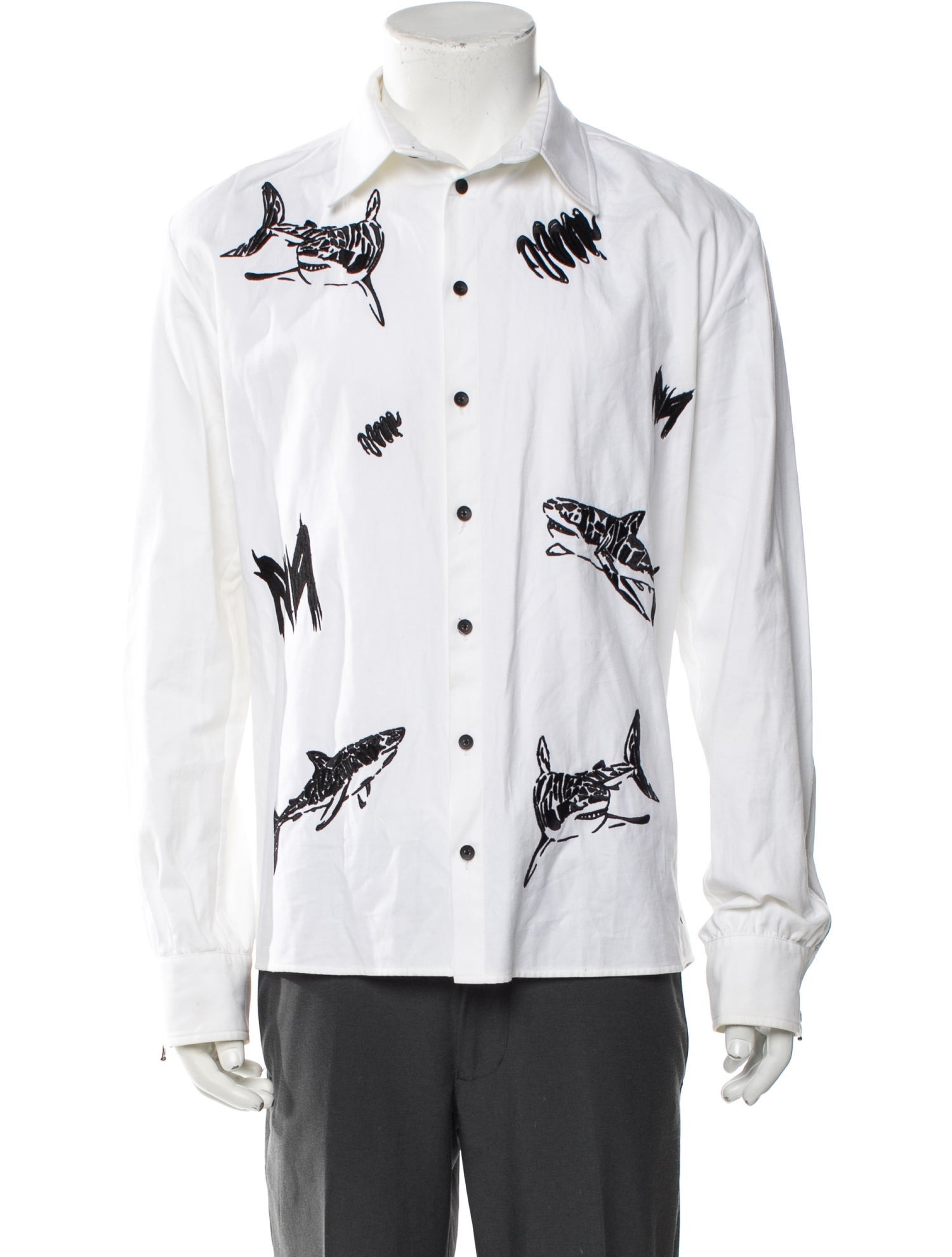 Marcell Von Berlin Graphic Print Long Sleeve Shirt