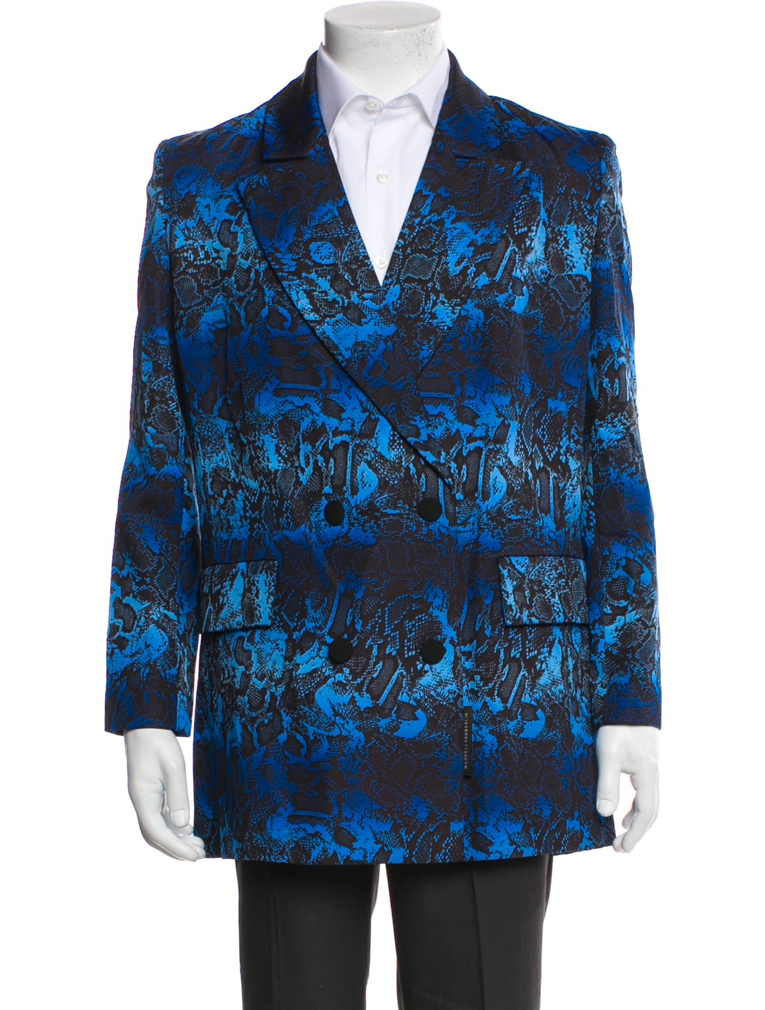 Marcell Von Berlin Printed Blazer w/ Tags