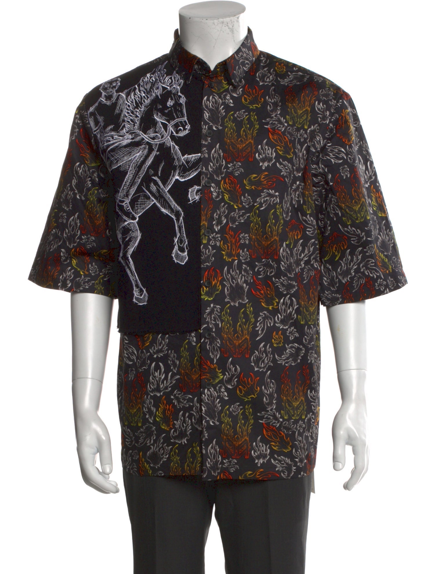 Marcell Von Berlin Printed Short Sleeve Shirt w/ Tags