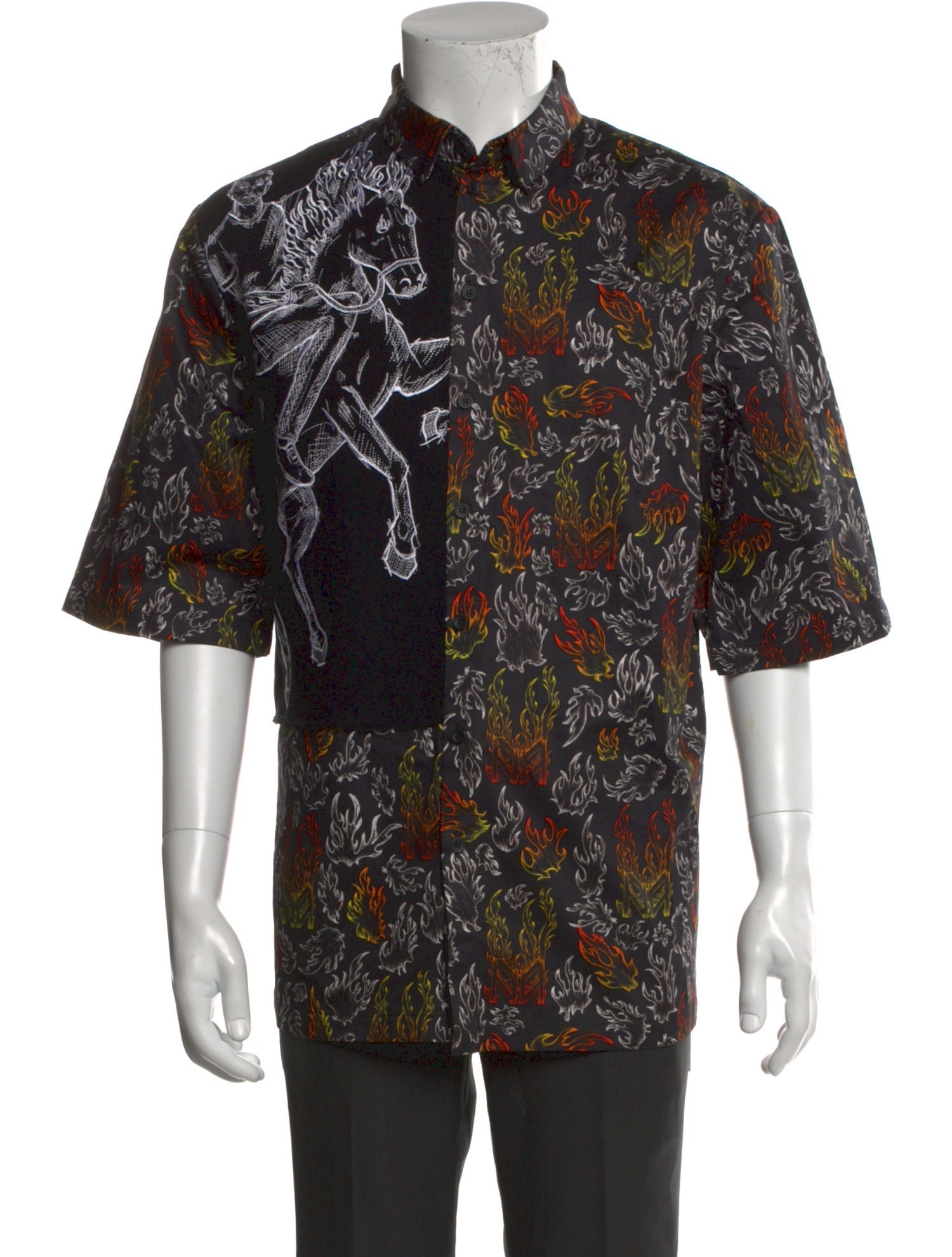 Marcell Von Berlin Printed Short Sleeve Shirt w/ Tags