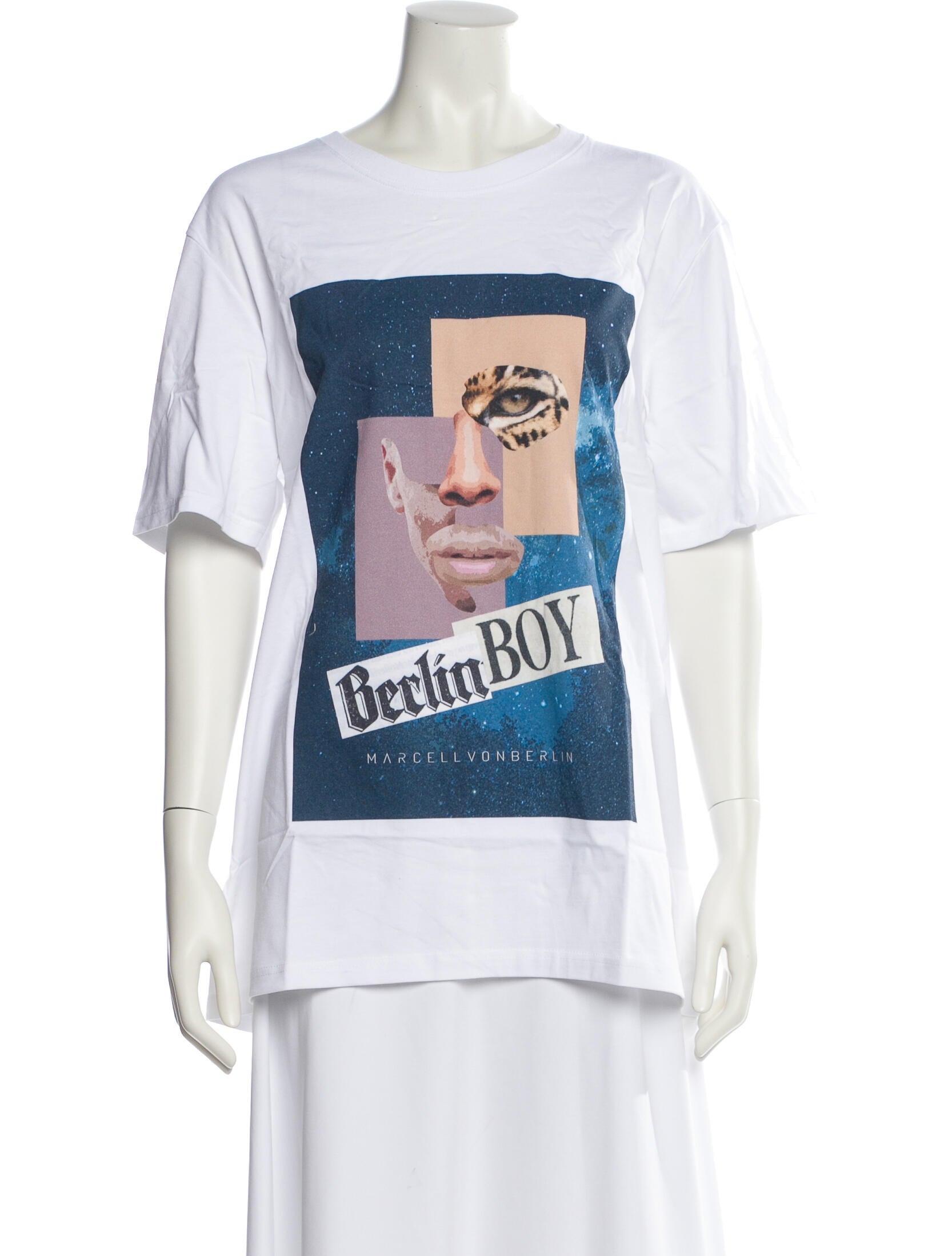 Marcell Von Berlin Graphic Print Crew Neck T-Shirt w/ Tags