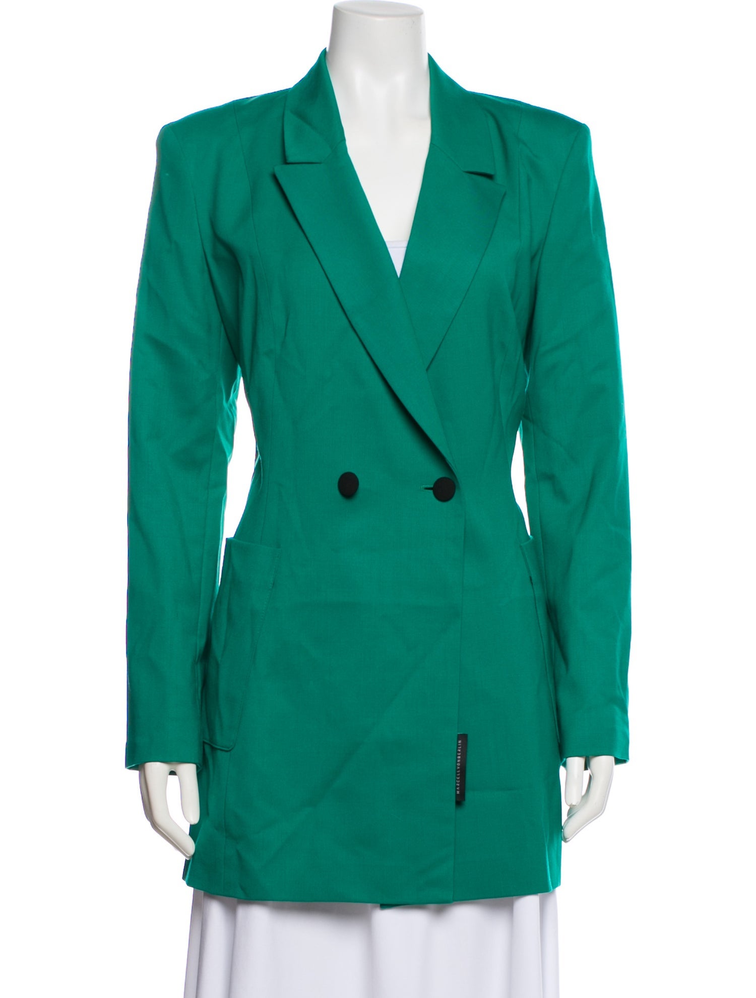 Marcell Von Berlin Virgin Wool Blazer