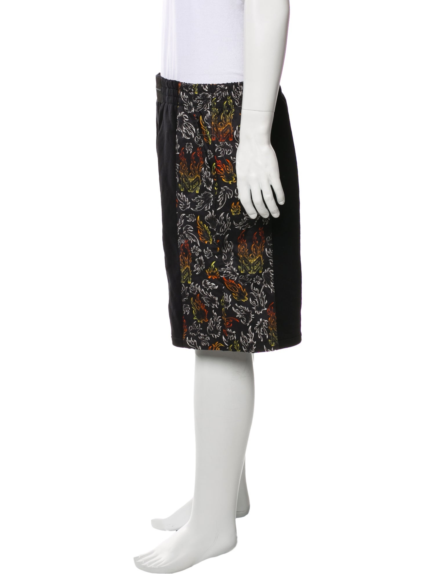 Marcell Von Berlin Graphic Print Athletic Shorts w/ Tags