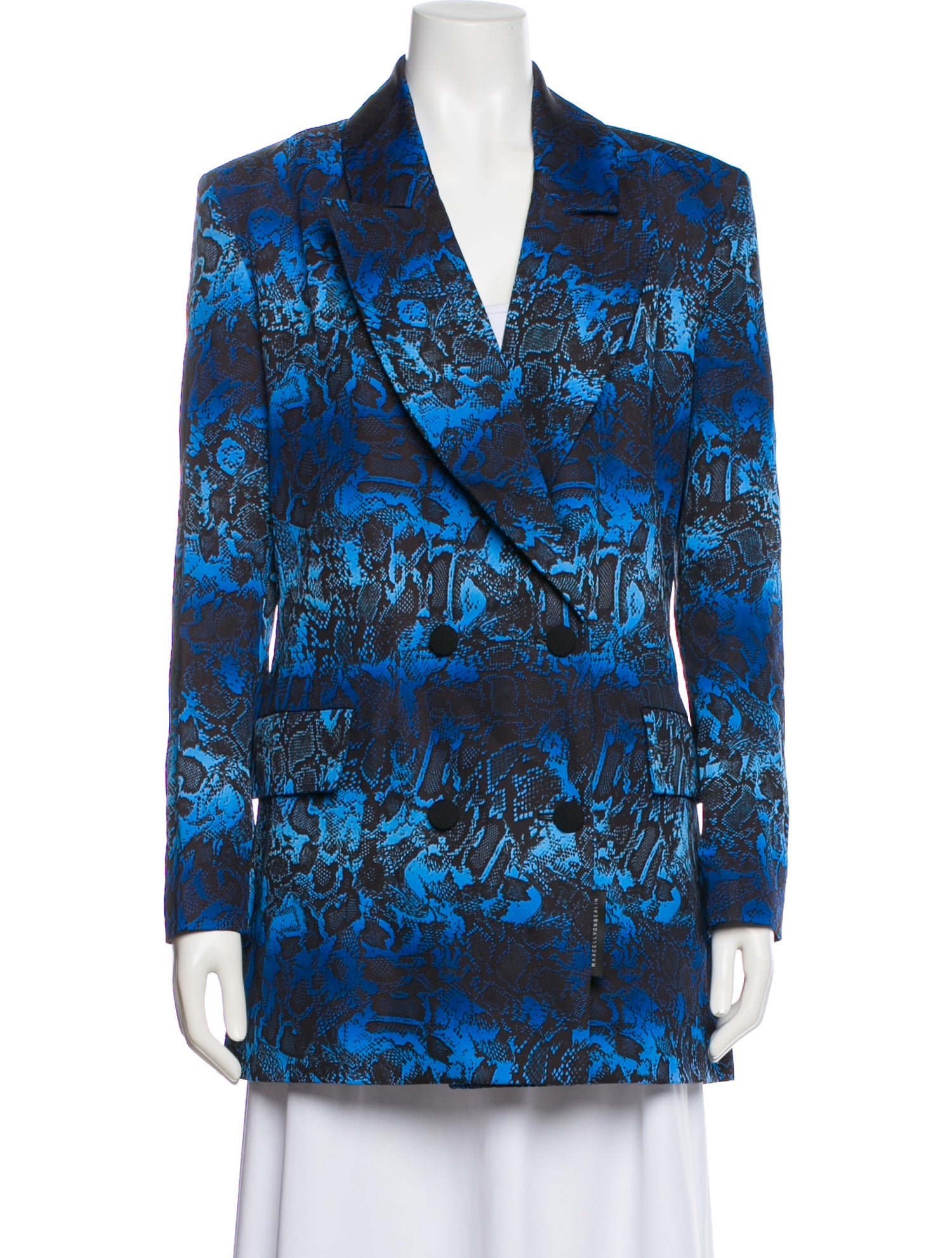 Marcell Von Berlin Animal Print Evening Jacket w/ Tags