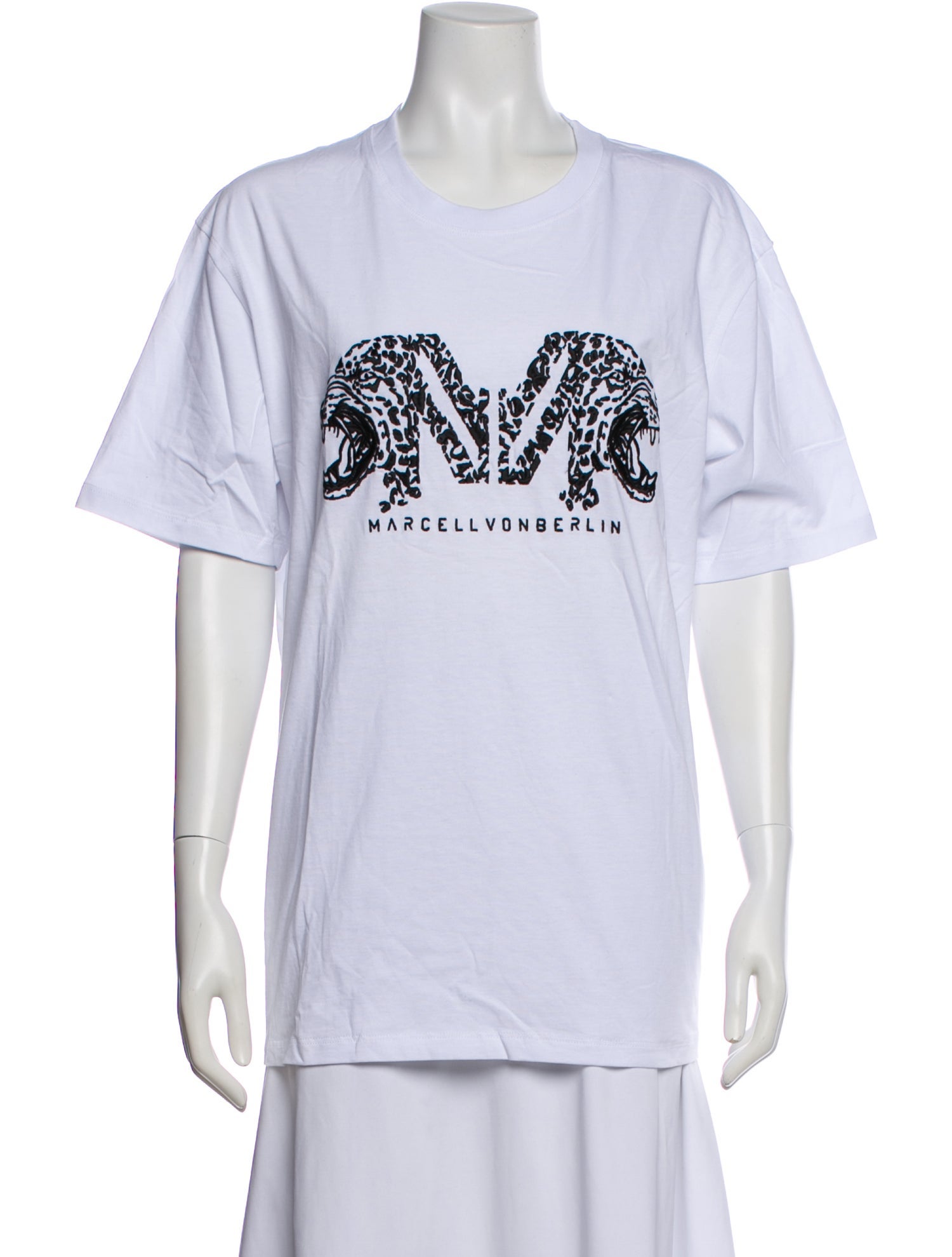 Marcell Von Berlin Graphic Print Crew Neck T-Shirt