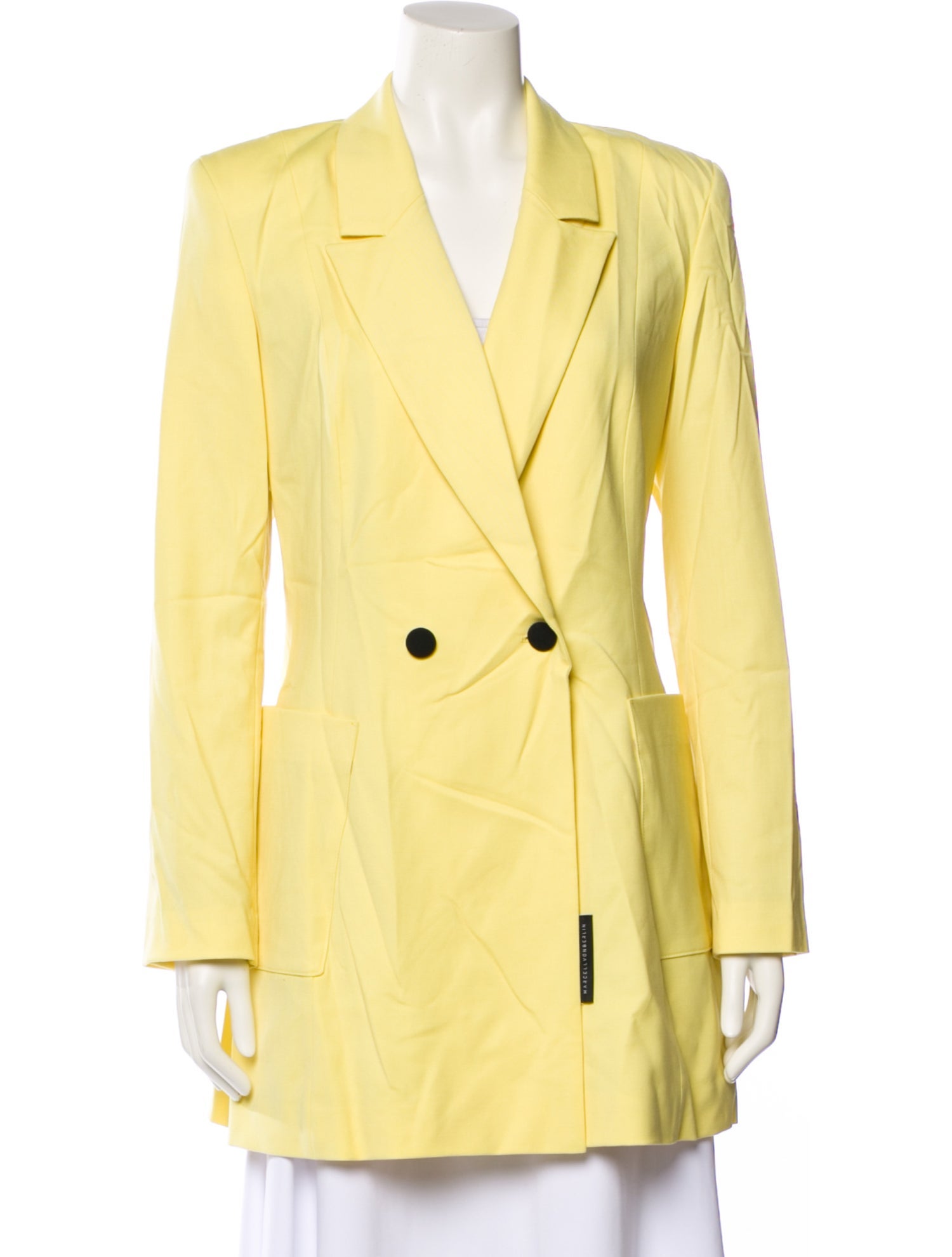 Marcell Von Berlin Virgin Wool Peacoat