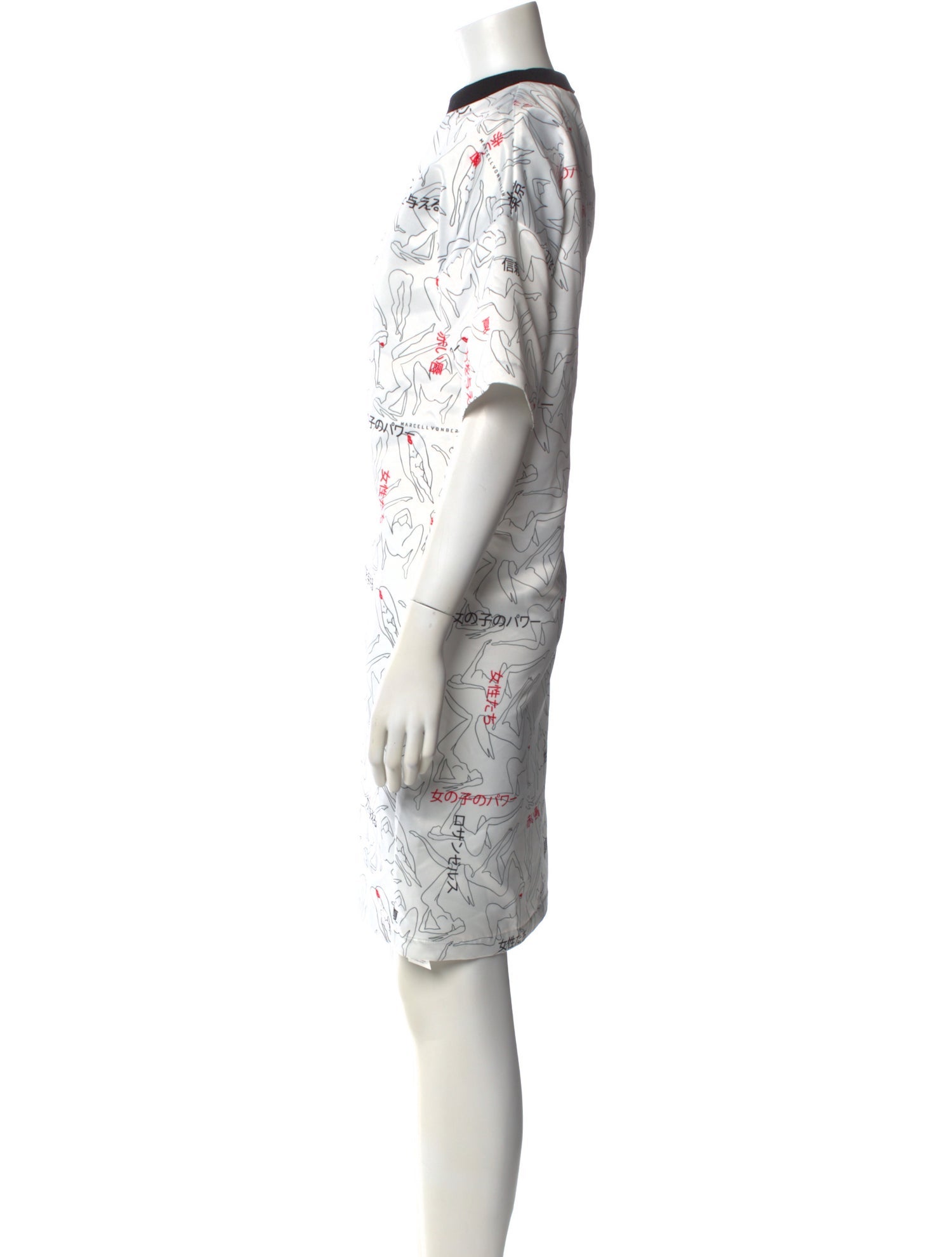 Marcell Von Berlin Printed Knee-Length Dress