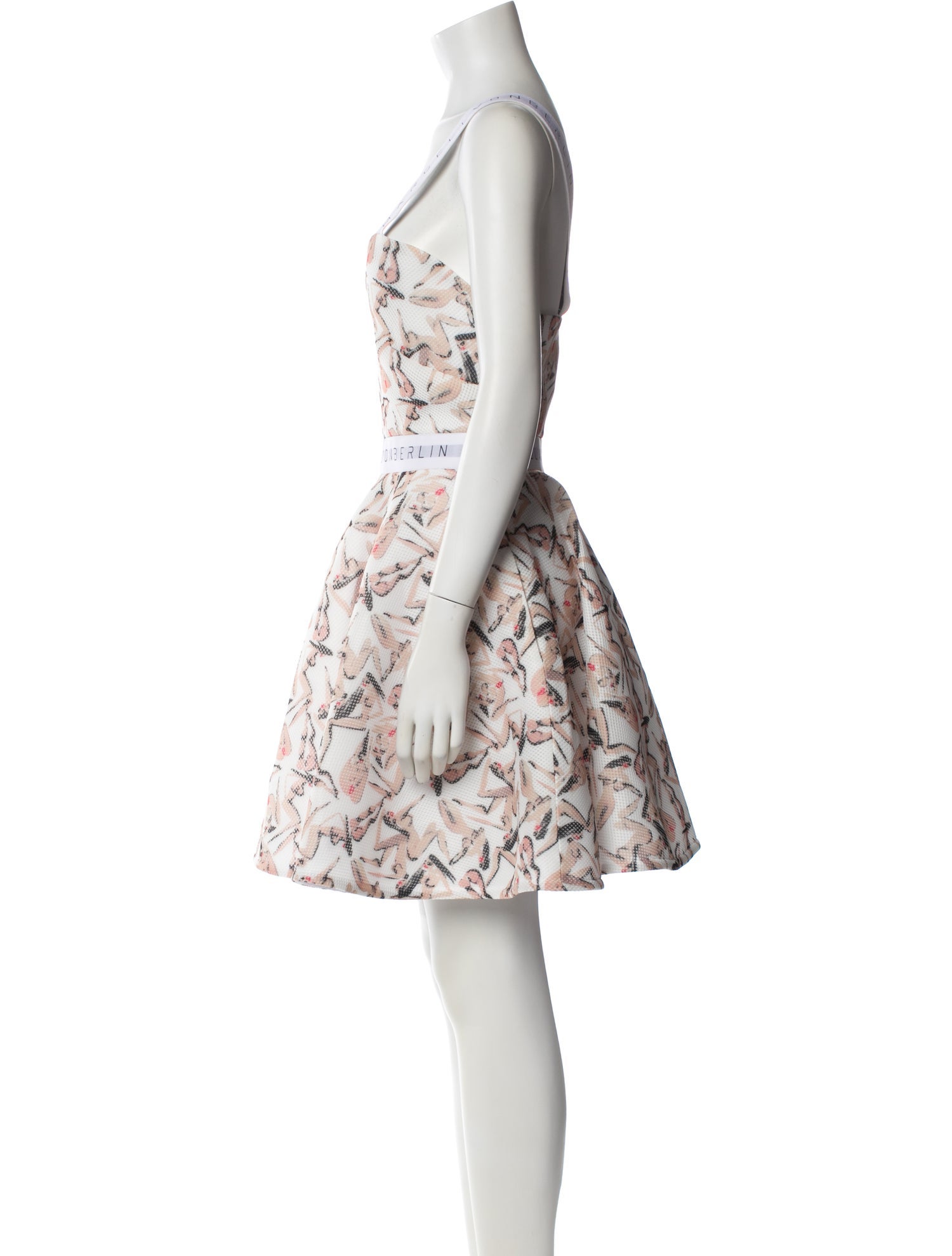 Marcell Von Berlin Printed Mini Dress