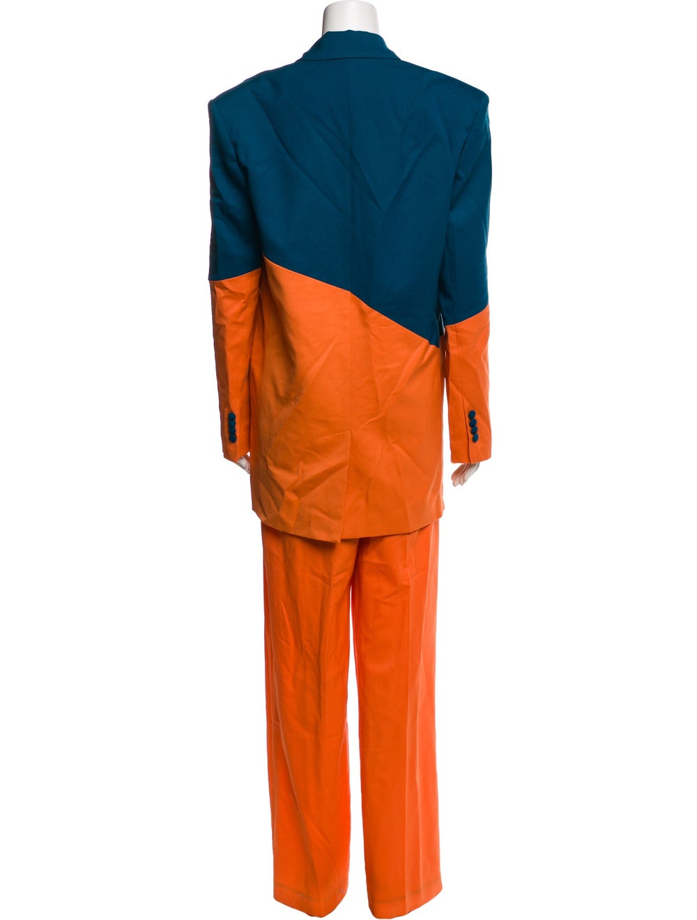 Marcell Von Berlin Colorblock Pattern Pantsuit - image 3