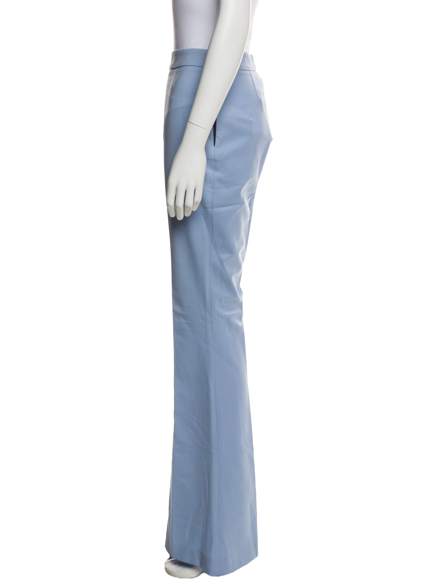 Marcell Von Berlin Virgin Wool Wide Leg Pants