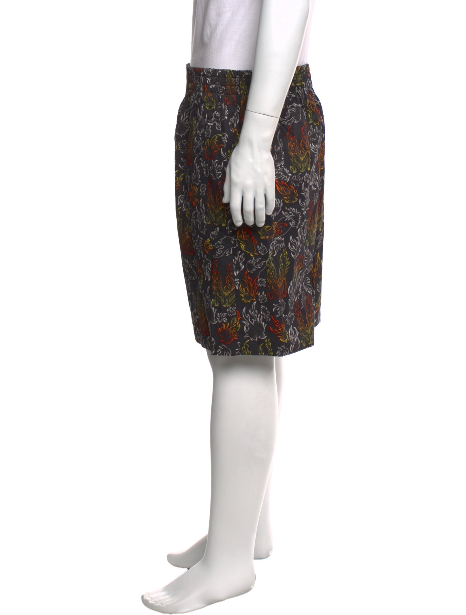 Marcell Von Berlin Printed Jogger Shorts