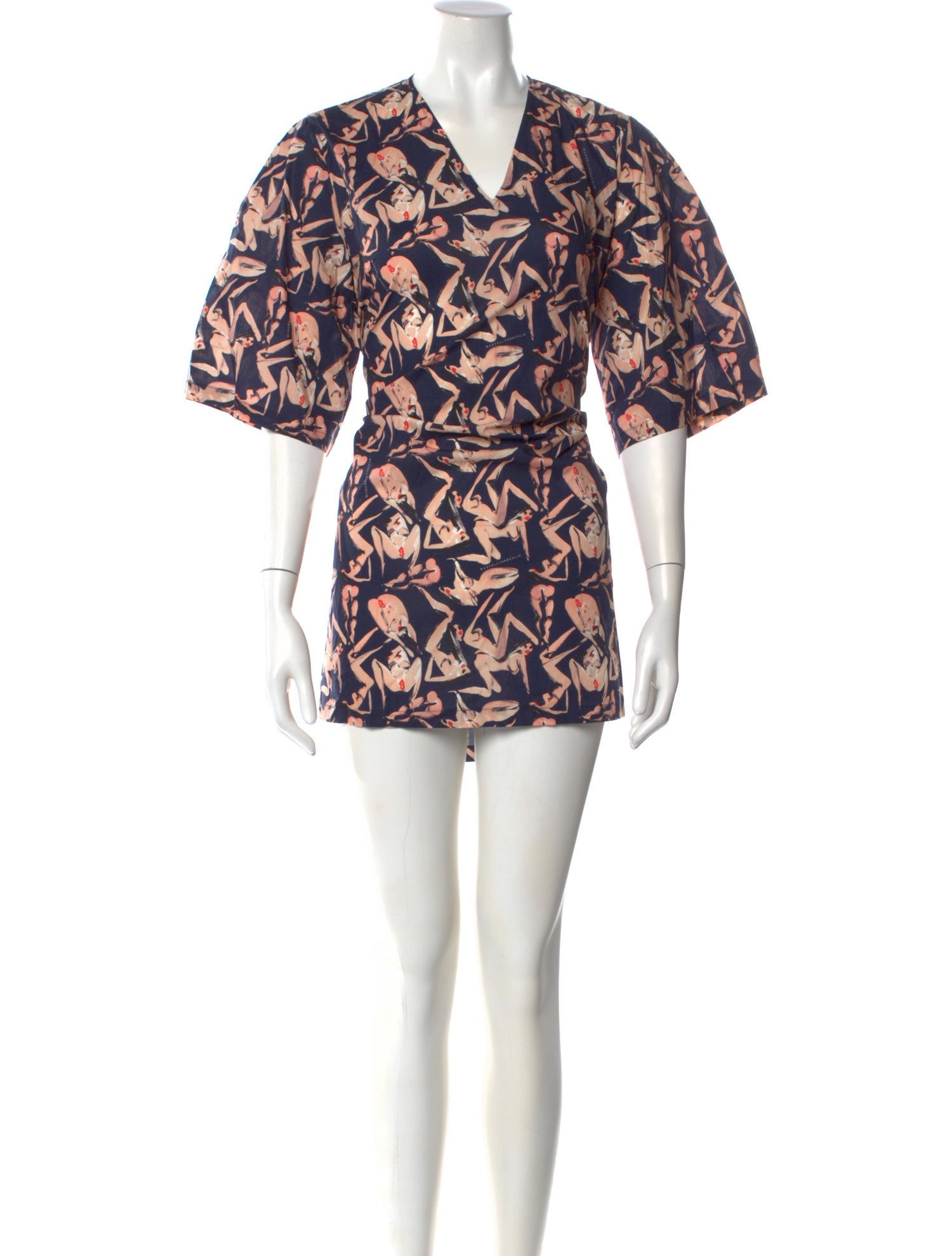 Marcell Von Berlin Printed Mini Dress
