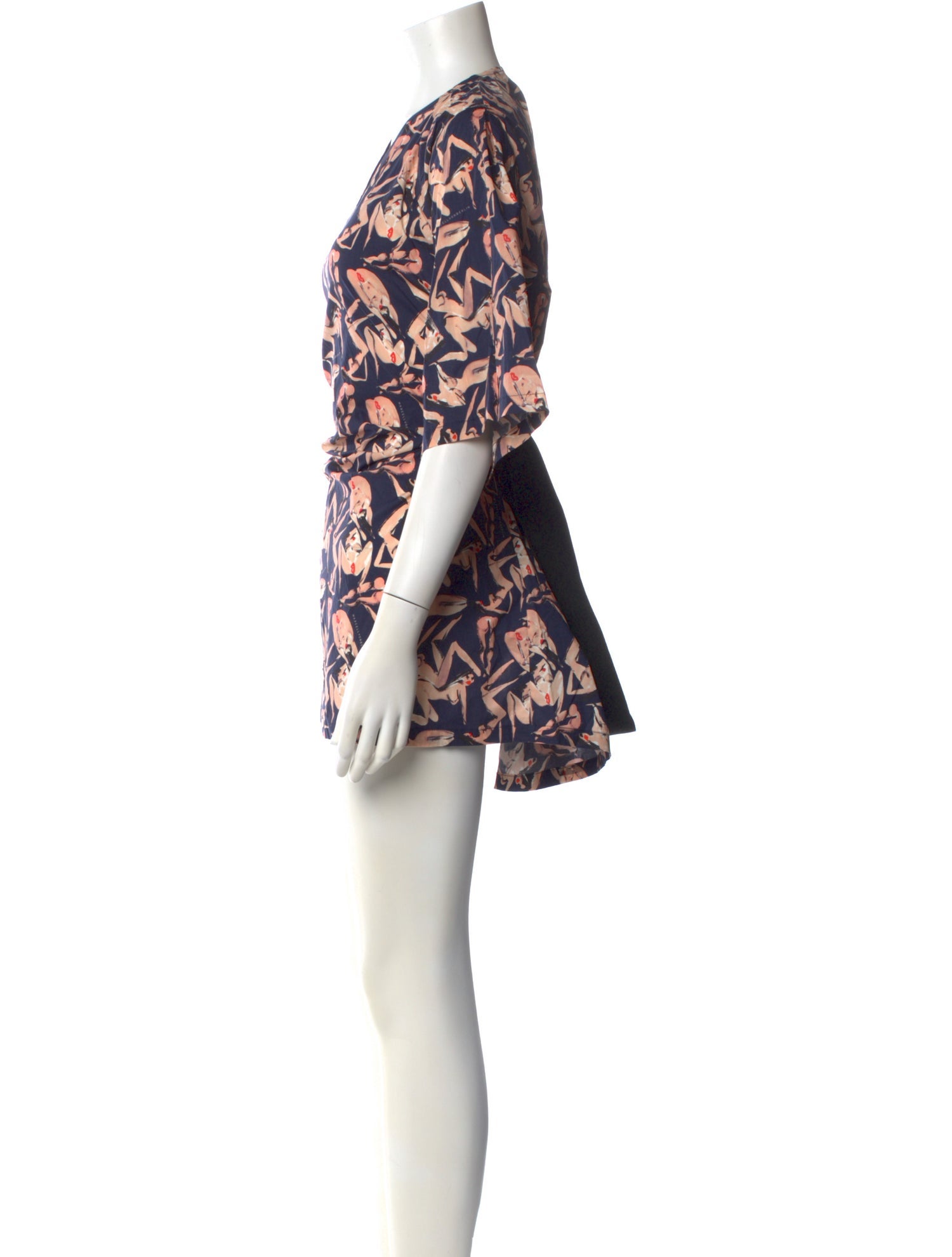 Marcell Von Berlin Printed Mini Dress