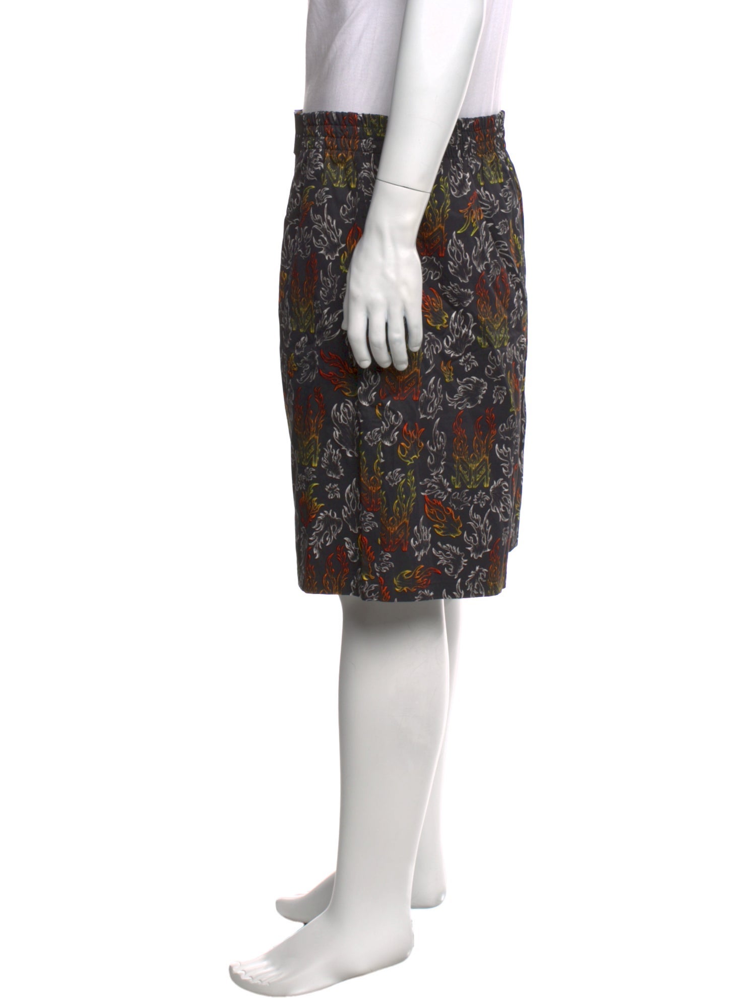 Marcell Von Berlin Printed Jogger Shorts