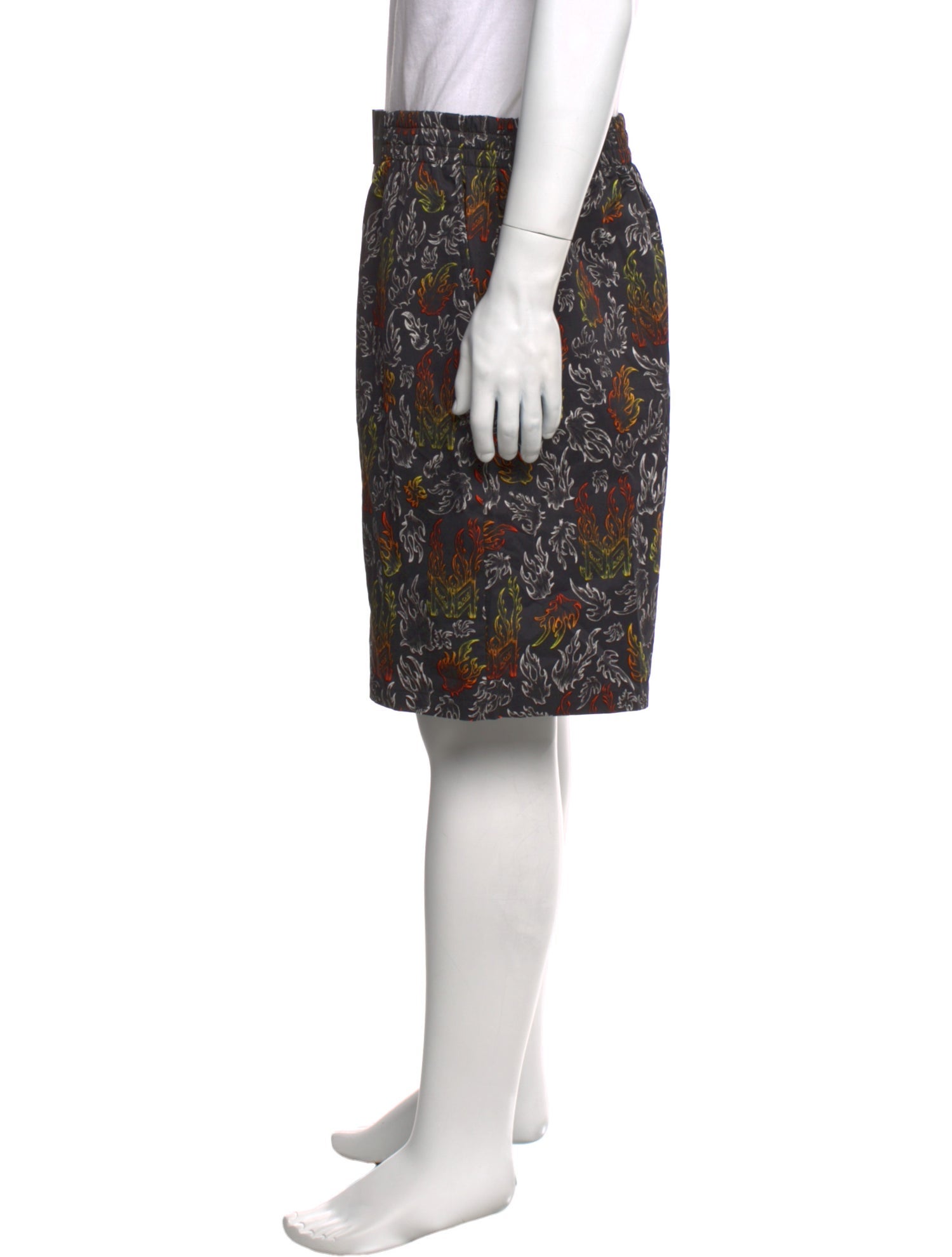 Marcell Von Berlin Printed Jogger Shorts