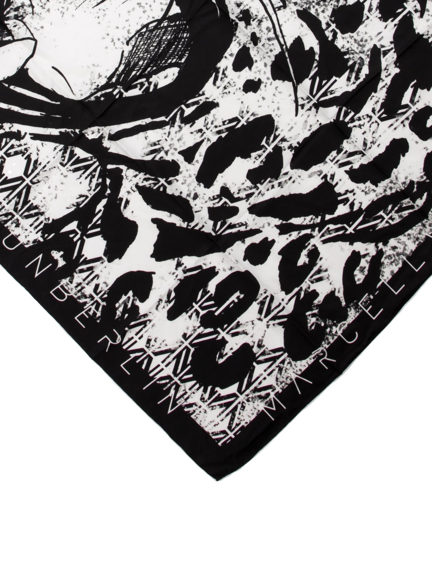Marcell Von Berlin Silk Printed Scarf