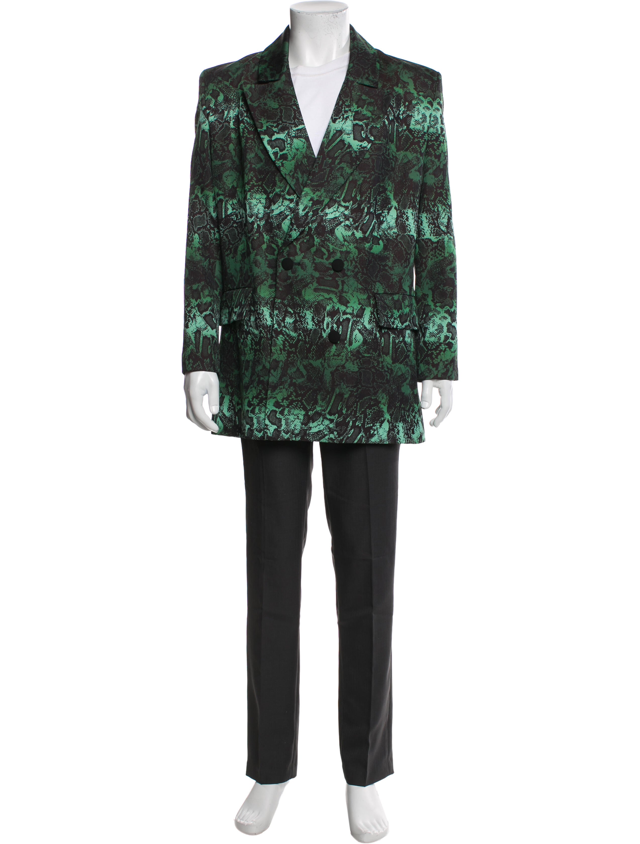 Marcell Von Berlin Animal Print Blazer