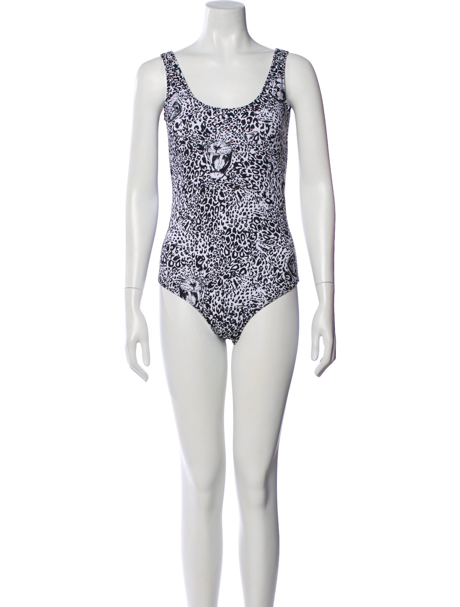 Marcell Von Berlin Animal Print One-Piece w/ Tags