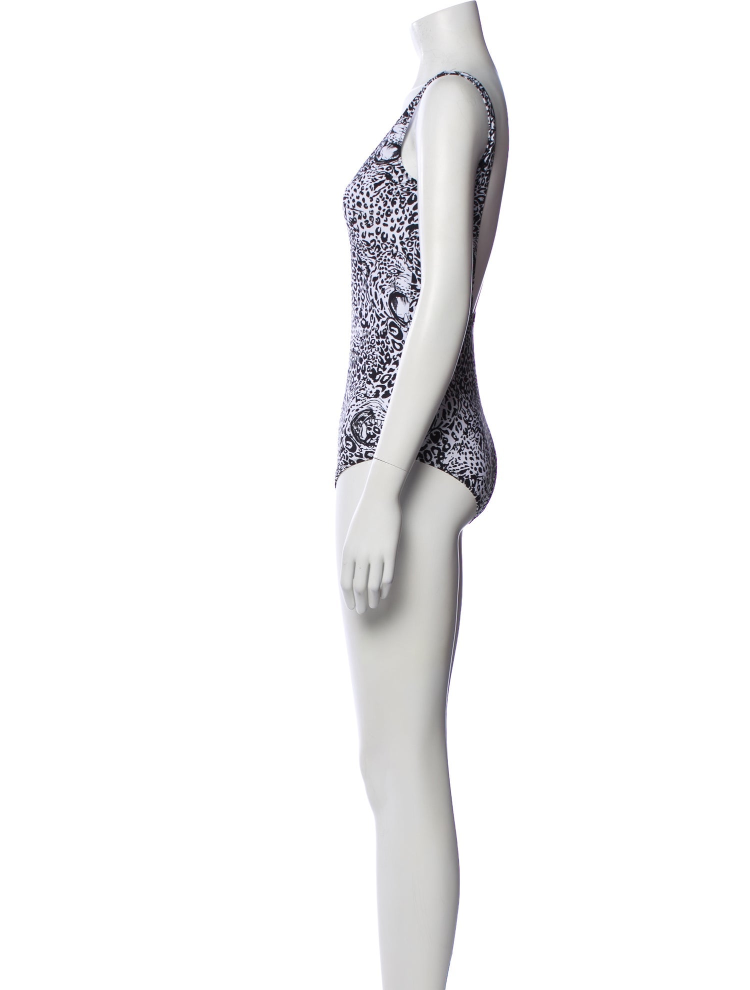 Marcell Von Berlin Animal Print One-Piece w/ Tags