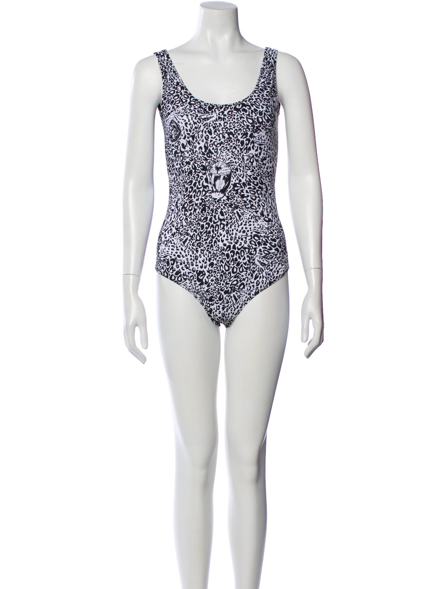 Marcell Von Berlin Animal Print One-Piece w/ Tags