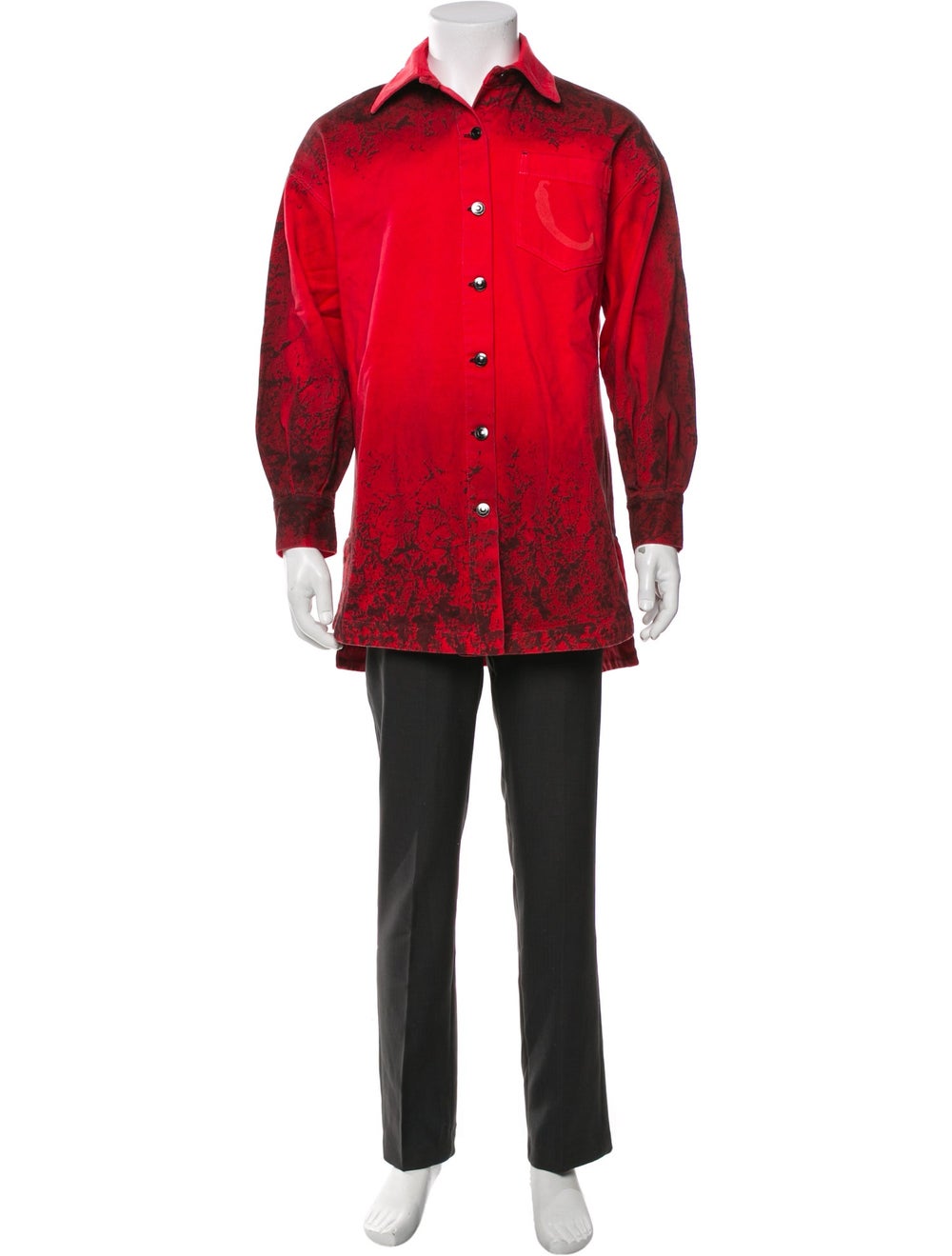 Marcell Von Berlin Patterned Jacket - image 1