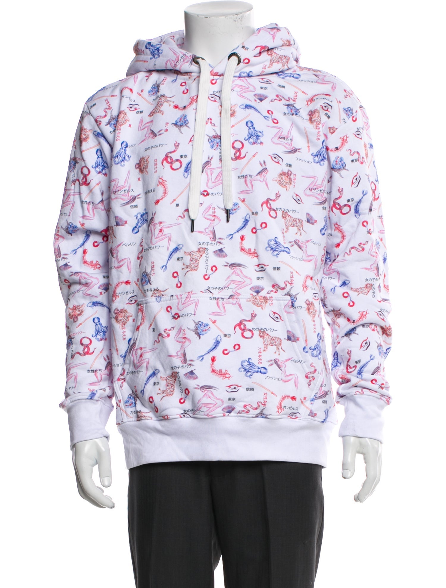 Marcell Von Berlin Graphic Print Crew Neck Hoodie w/ Tags