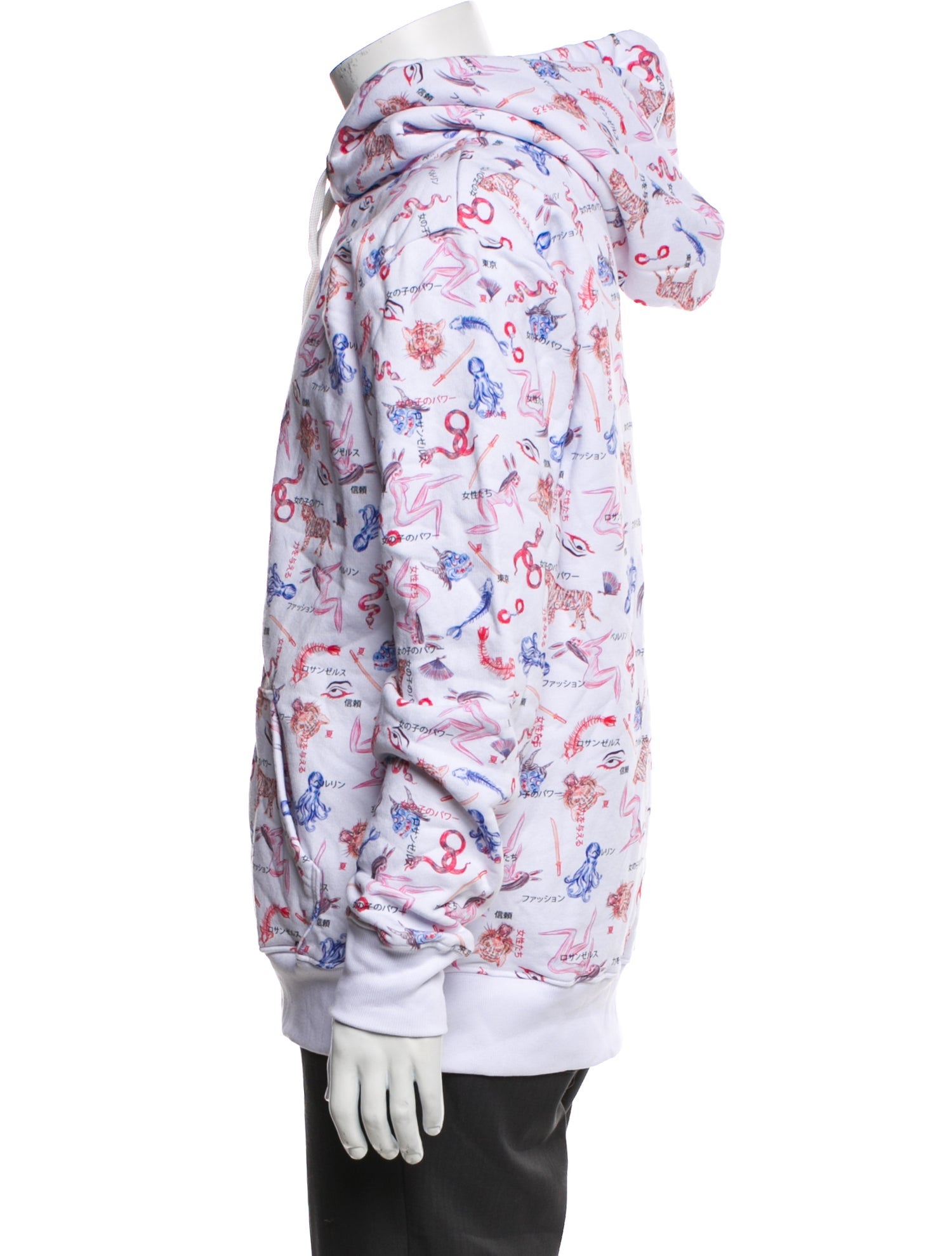 Marcell Von Berlin Graphic Print Crew Neck Hoodie w/ Tags