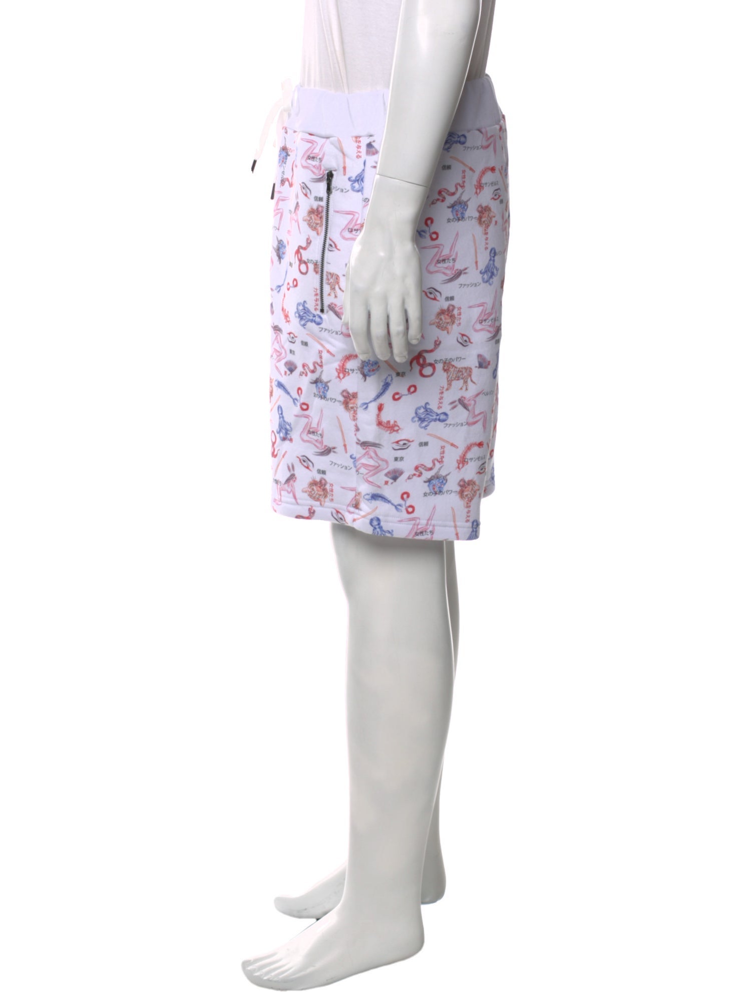 Marcell Von Berlin Printed Jogger Shorts