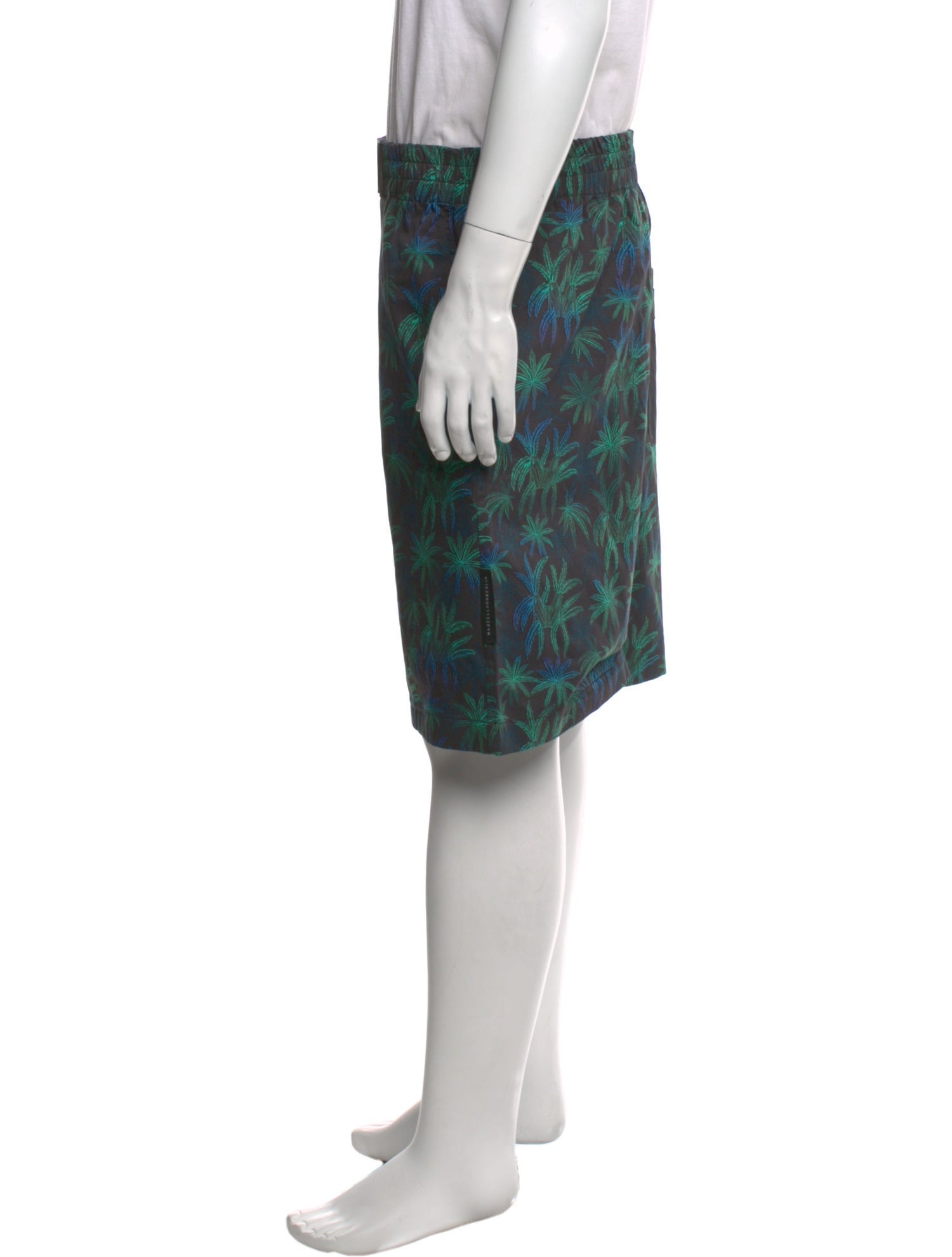 Marcell Von Berlin Printed Athletic Shorts