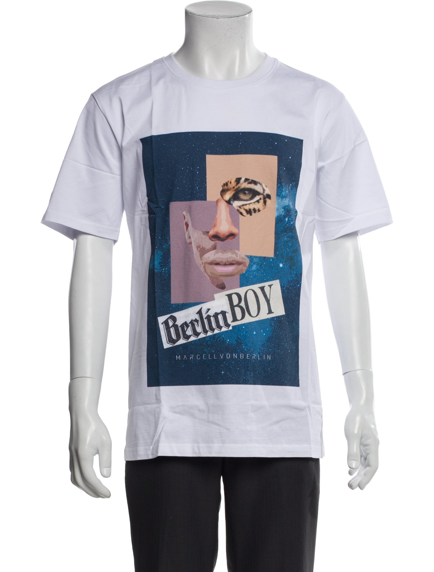 Marcell Von Berlin Graphic Print Crew Neck T-Shirt w/ Tags