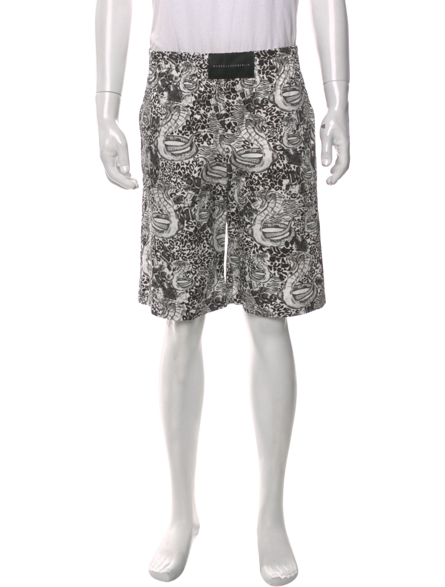 Marcell Von Berlin Printed Jogger Shorts w/ Tags